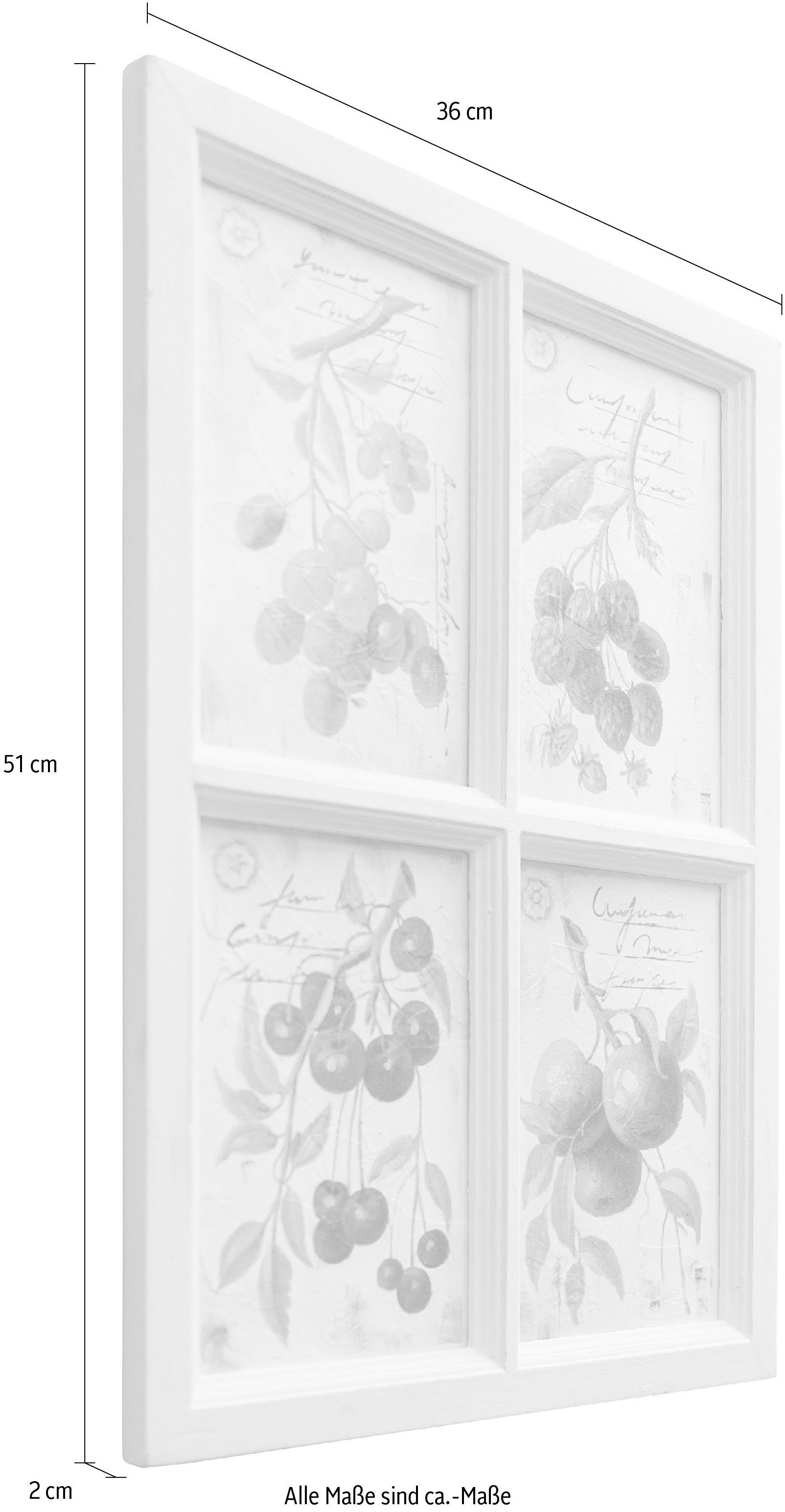 Myflair Möbel & Accessoires Artprint Amalia Wanddecoratie, motief fruit, woonkamer