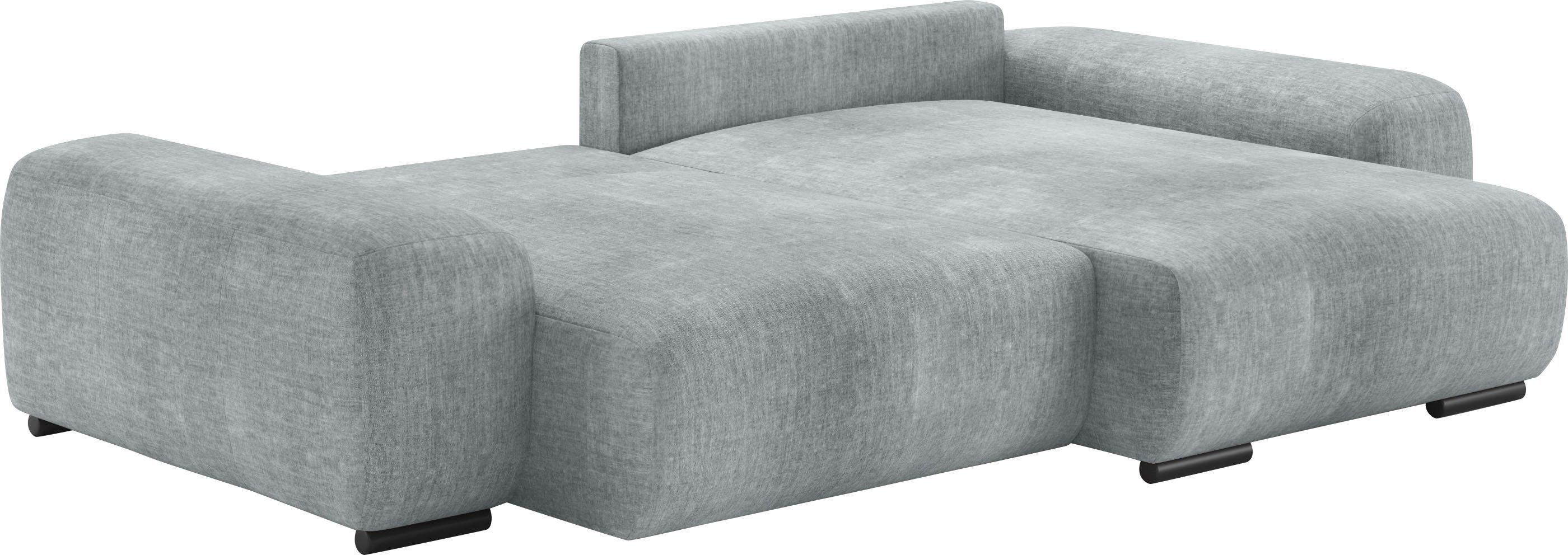 Mr. Couch Hoekbank Sundance II Doorlopende slaper met EasyBett-slaapfunctie, bedlade