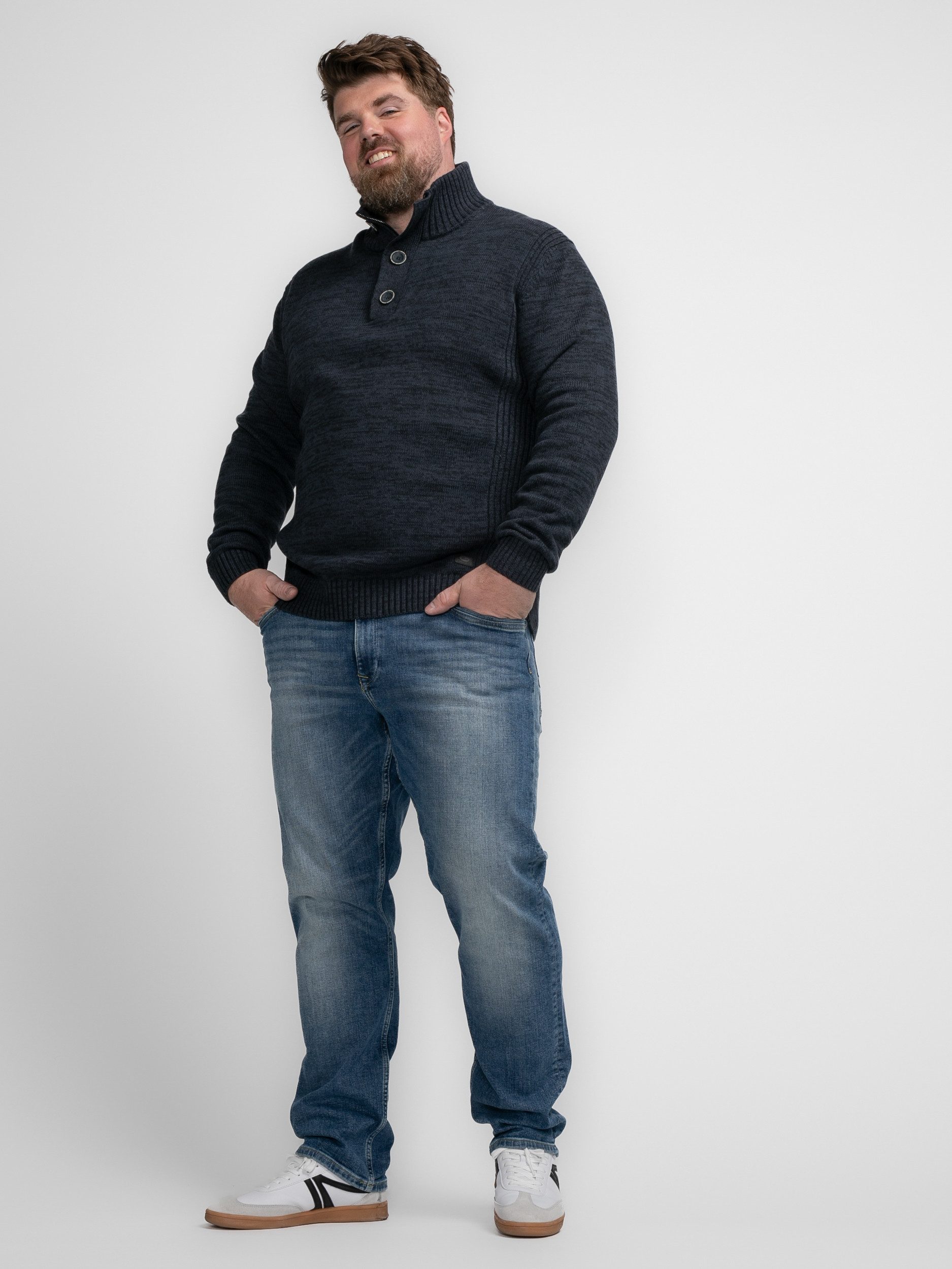 Petrol Industries Schipperstrui Men Knitwear Collar