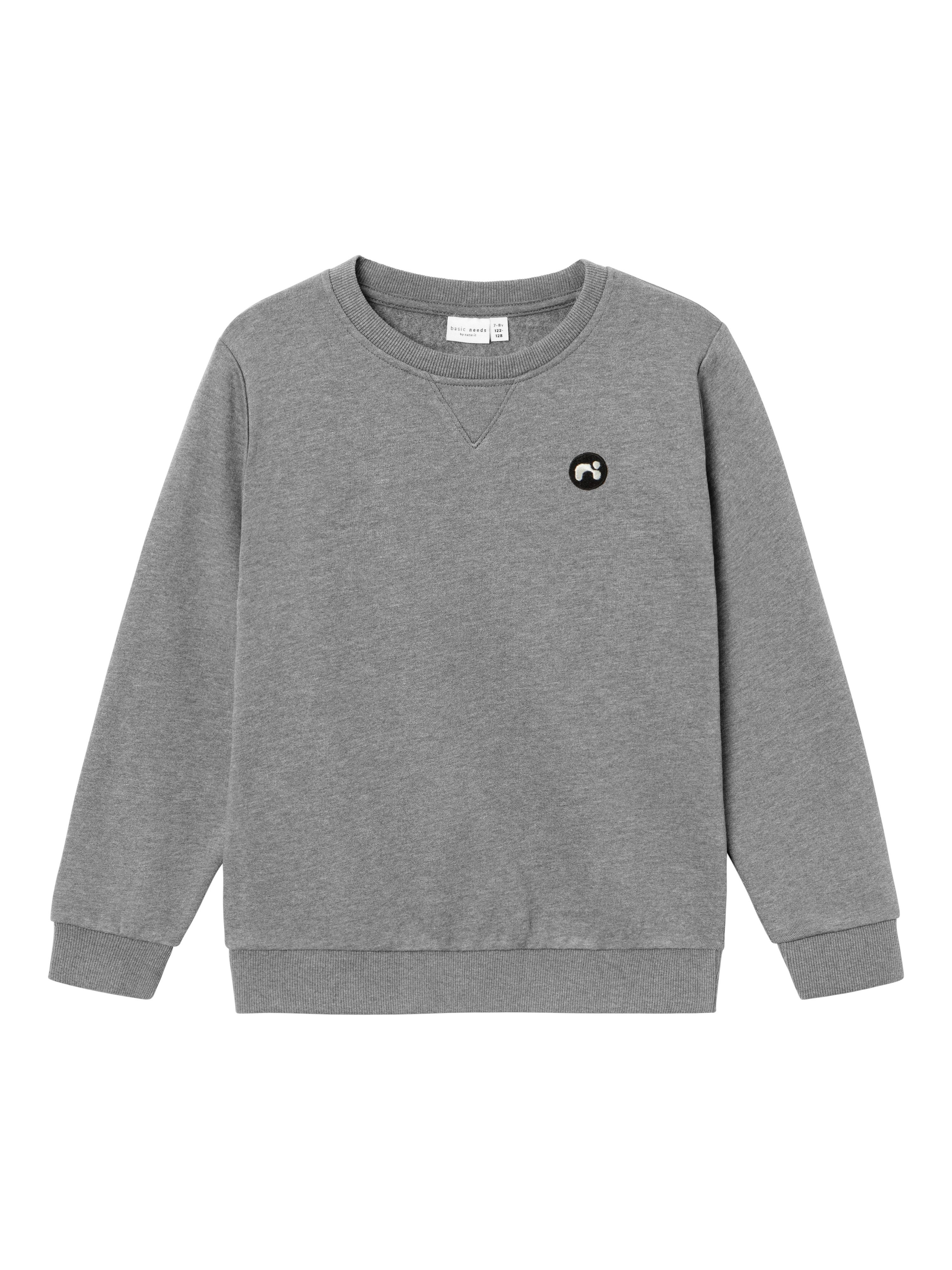 Name It Sweatshirt NKMVIMO voor jongens met boorden en klassieke pasvorm