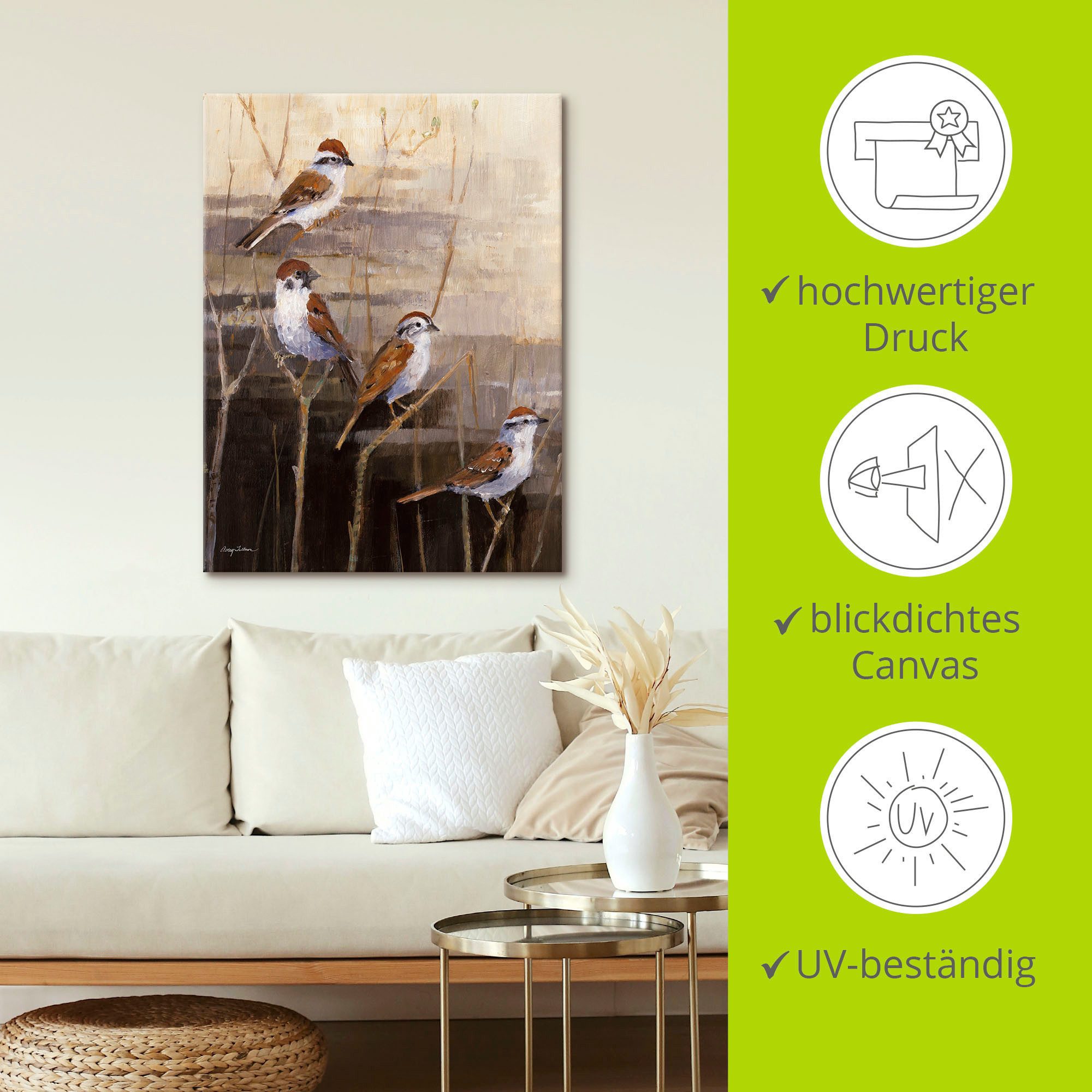 Artland Artprint Avond heiligdom II als artprint op linnen, poster in verschillende formaten maten