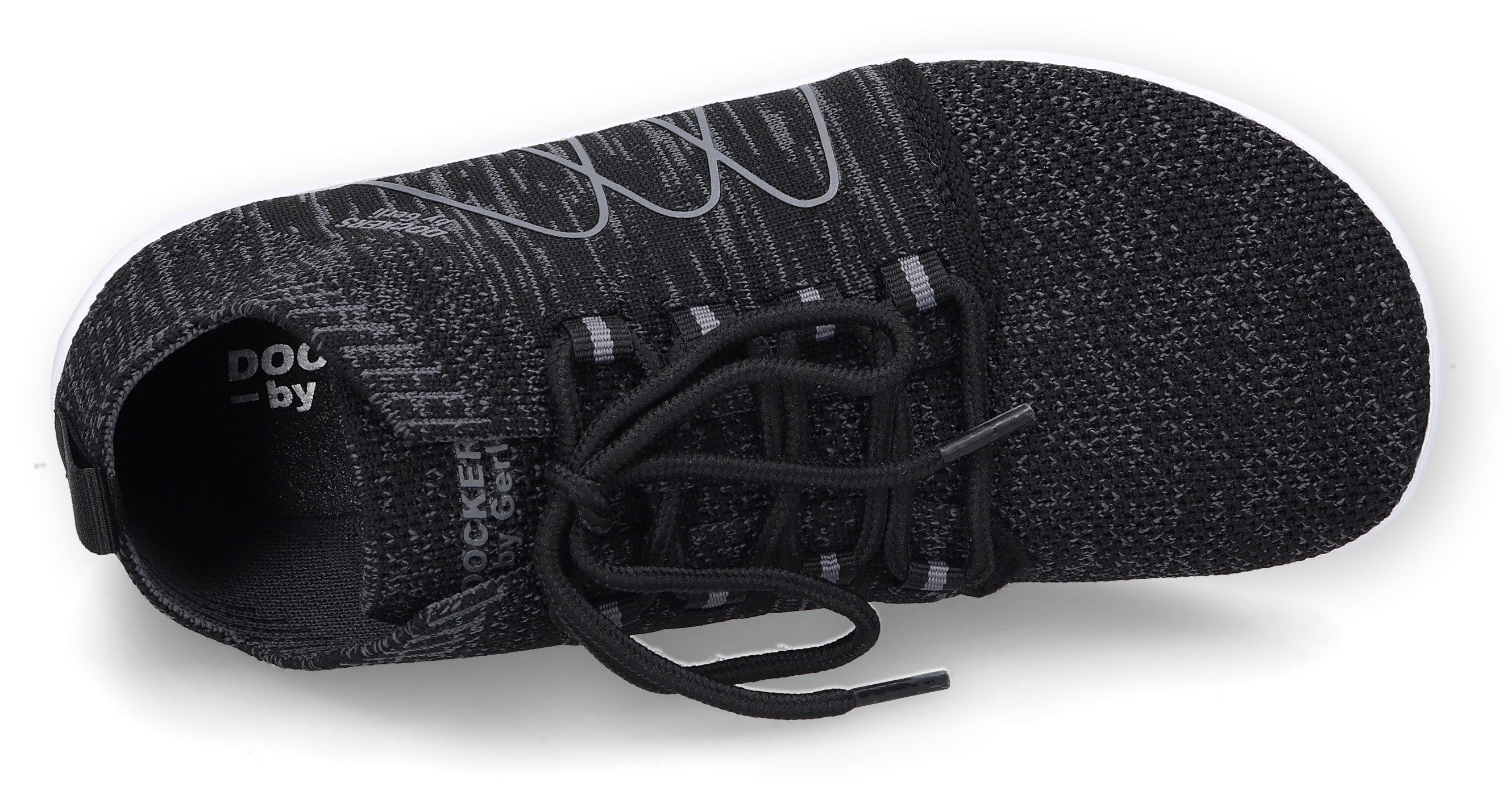 Dockers by Gerli Barefootschoenen , sneaker, veterschoen met verwisselbare binnenzool