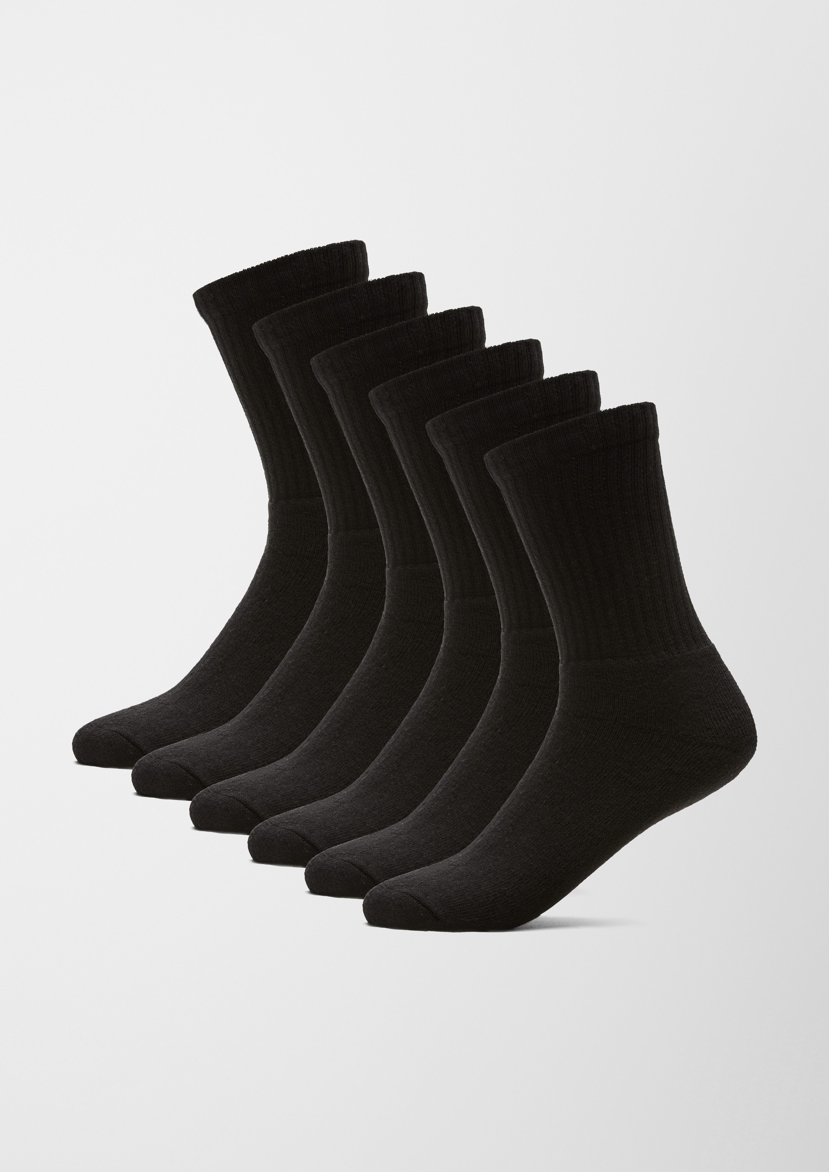 s.Oliver Sportsokken Essentials (6 paar)