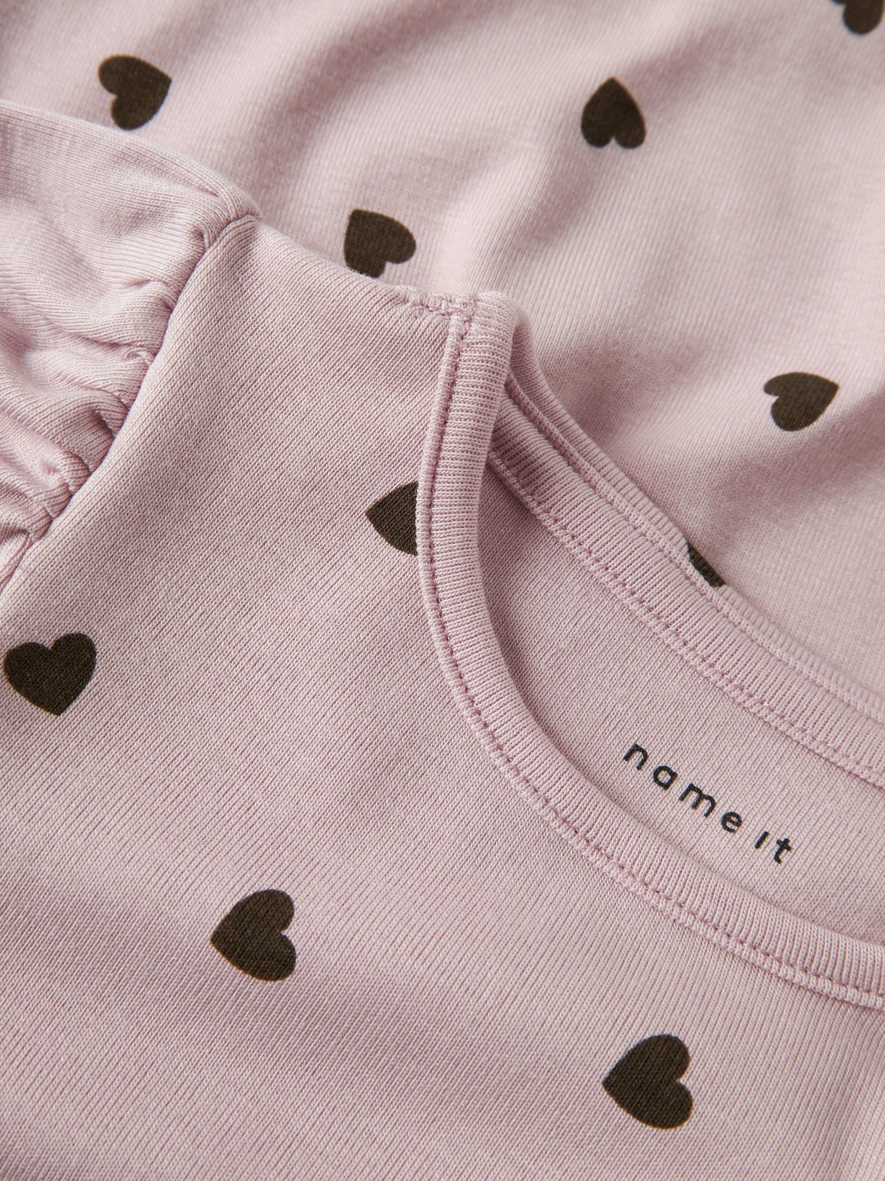 Name It Shirt met lange mouwen NMFKHEART XSL LS TOP