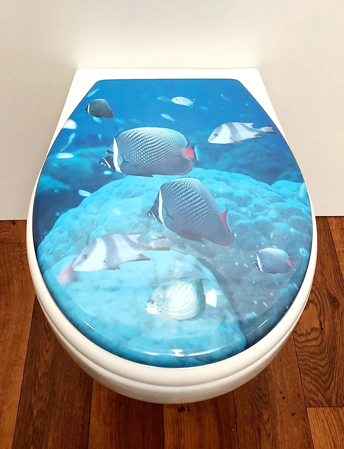 ADOB Toiletzitting Vis met soft-closemechanisme