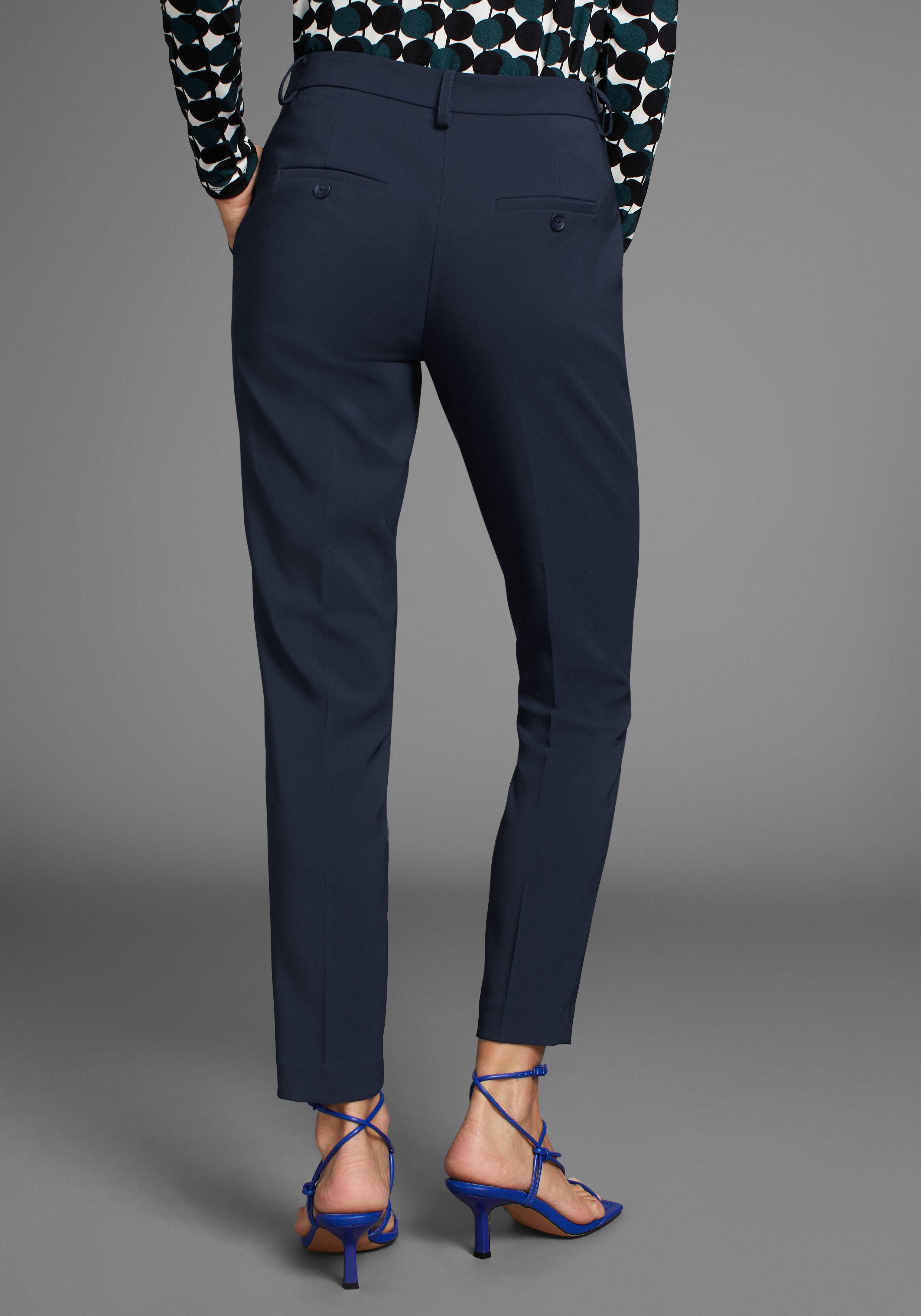 HECHTER PARIS Pantalon met smalle pijpen - nieuwe collectie