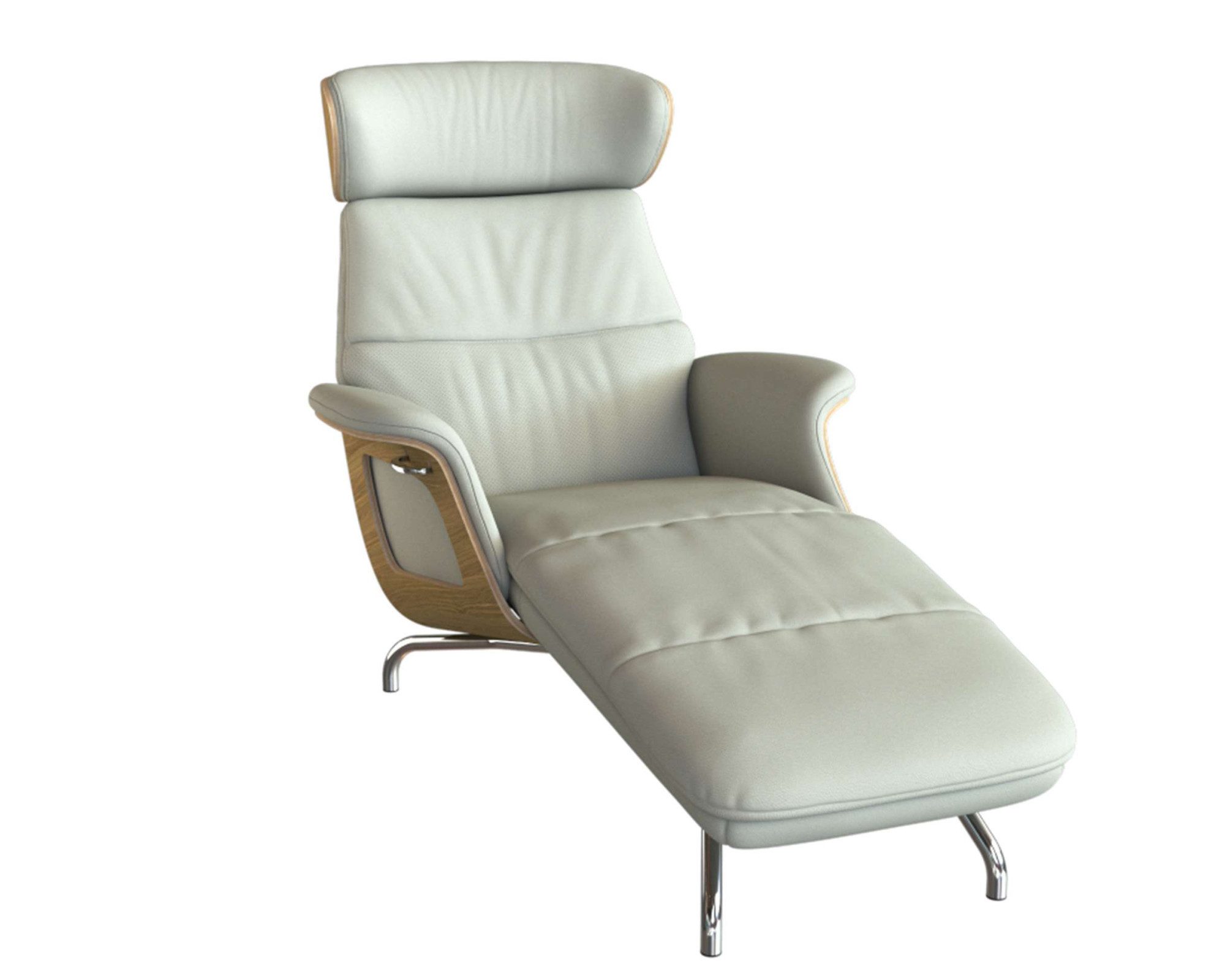 FLEXLUX Loungestoel Clement Chaislongue, Relaxstuhl, Liegesessel,