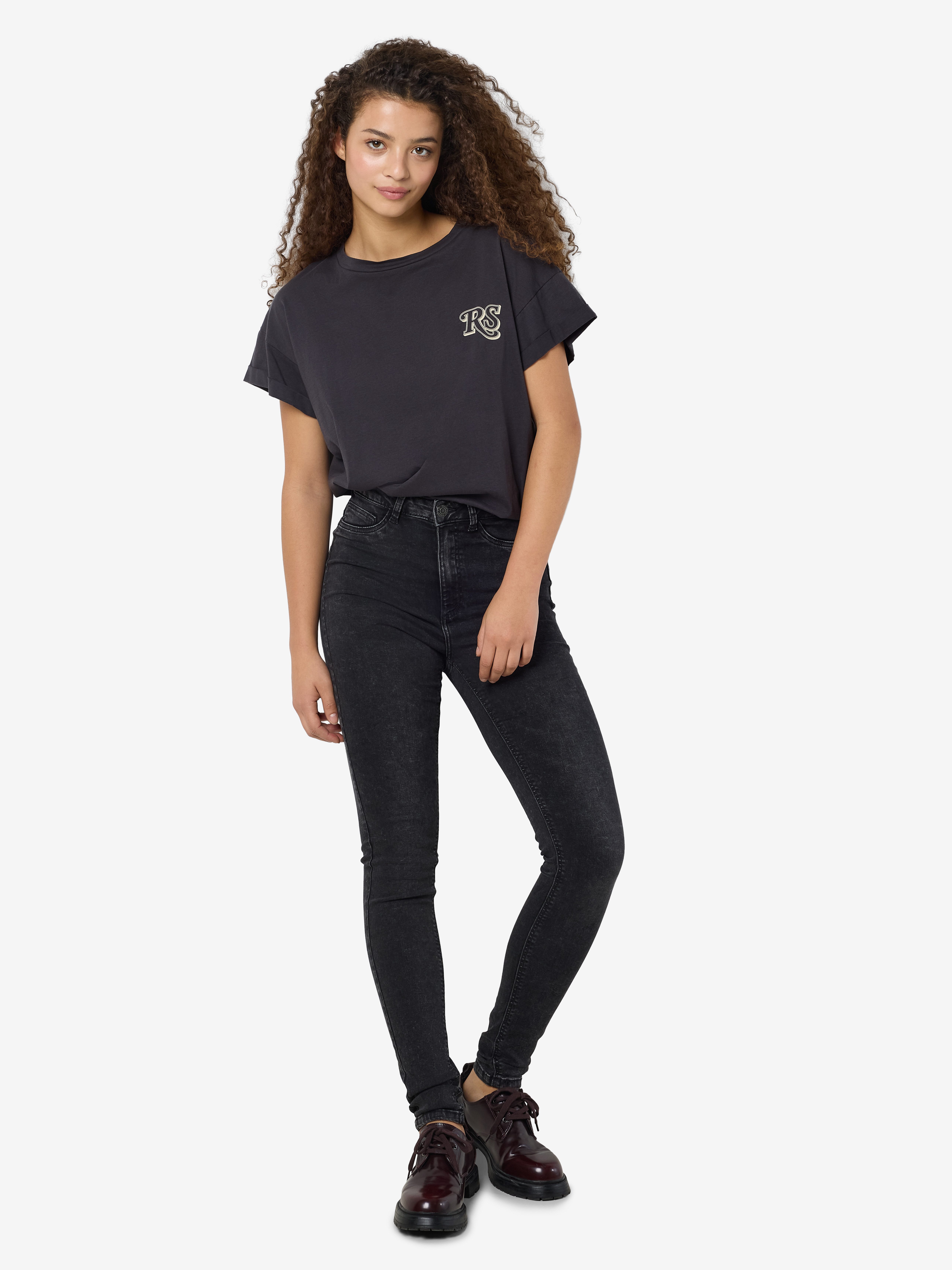 Noisy may High-waist jeans NMCALLIE HW SKINNY JEAN VI481BL FWD NOOS