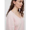 vero moda lange trui vmjulie 7-8 v-neck blouse roze