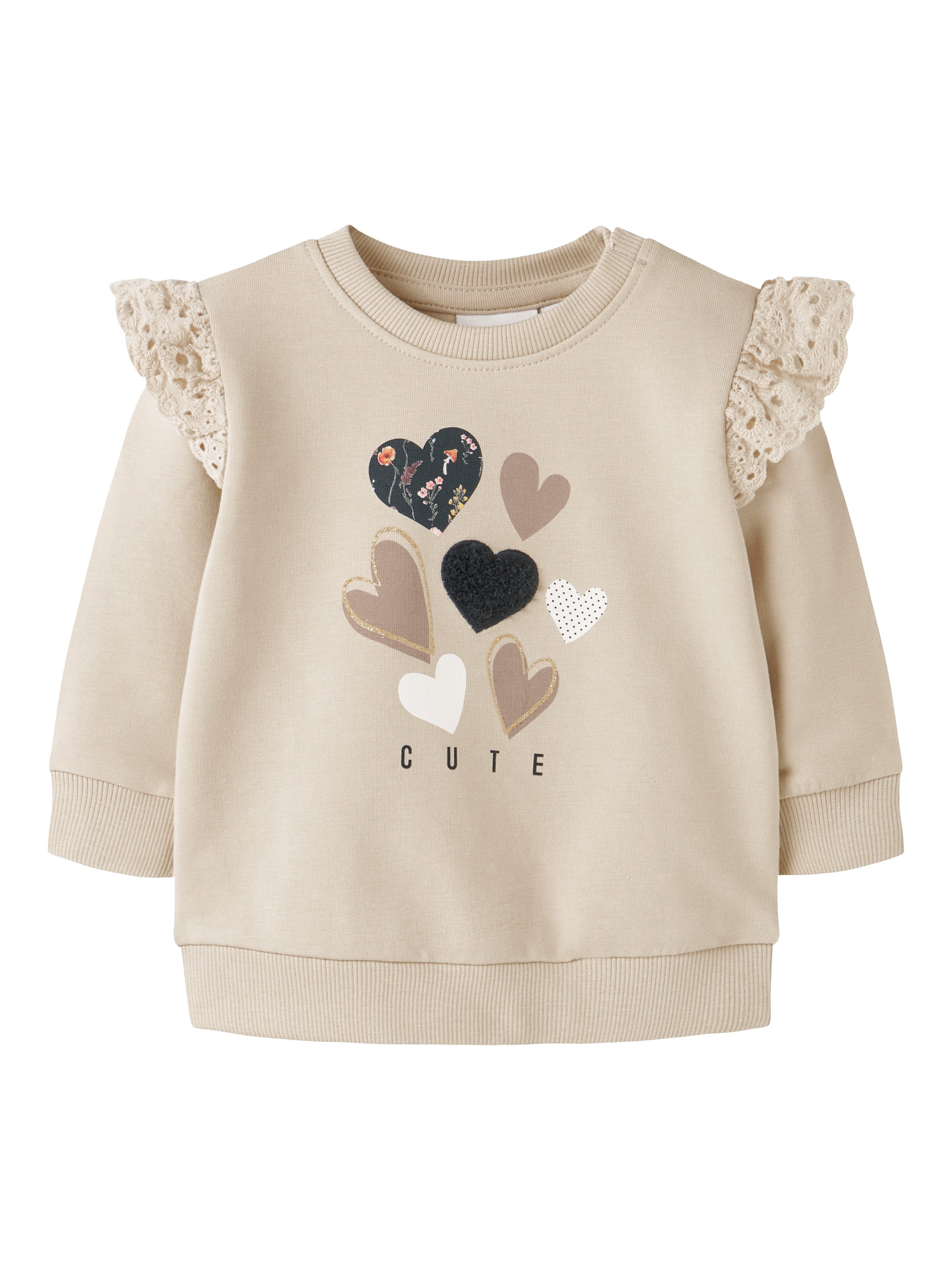 Name It Sweatshirt NBFLUISA LS SWEAT UNB