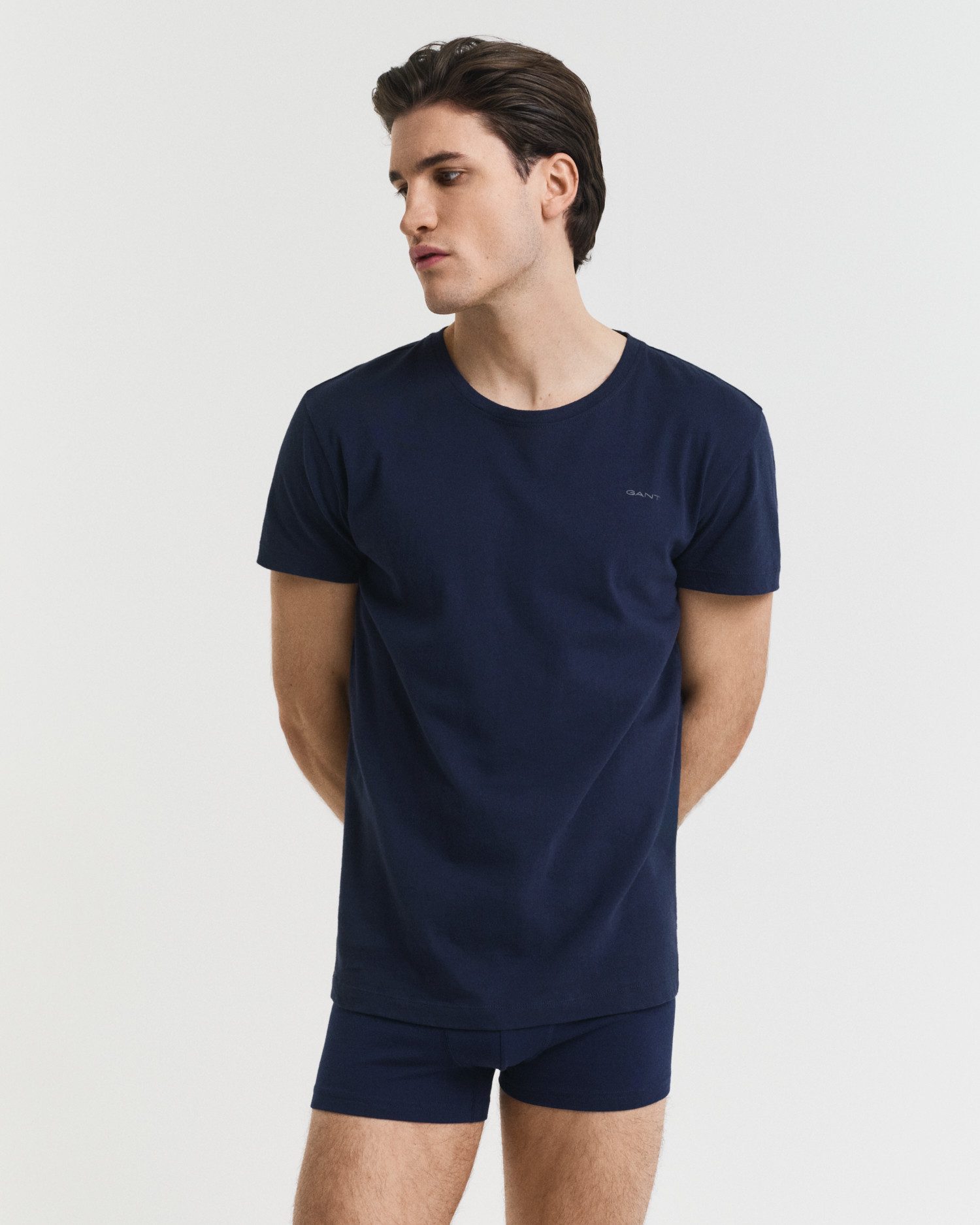Gant Shirt met korte mouwen C-NECK T-SHIRT 2-PACK