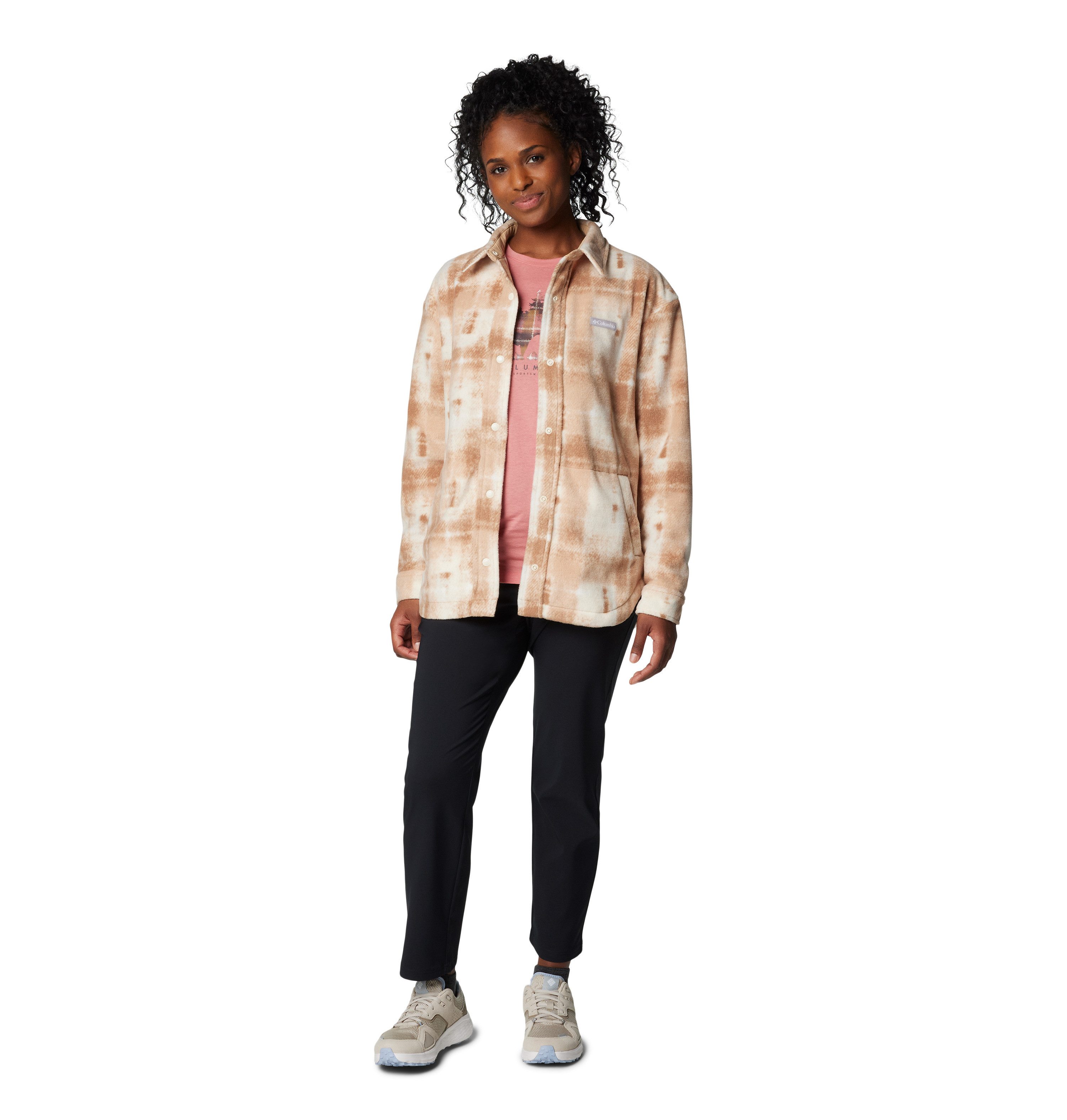 Columbia Geruit overhemd Benton Springs™ Shirt Jacket II (Statement-patroon met klassieke kraag)