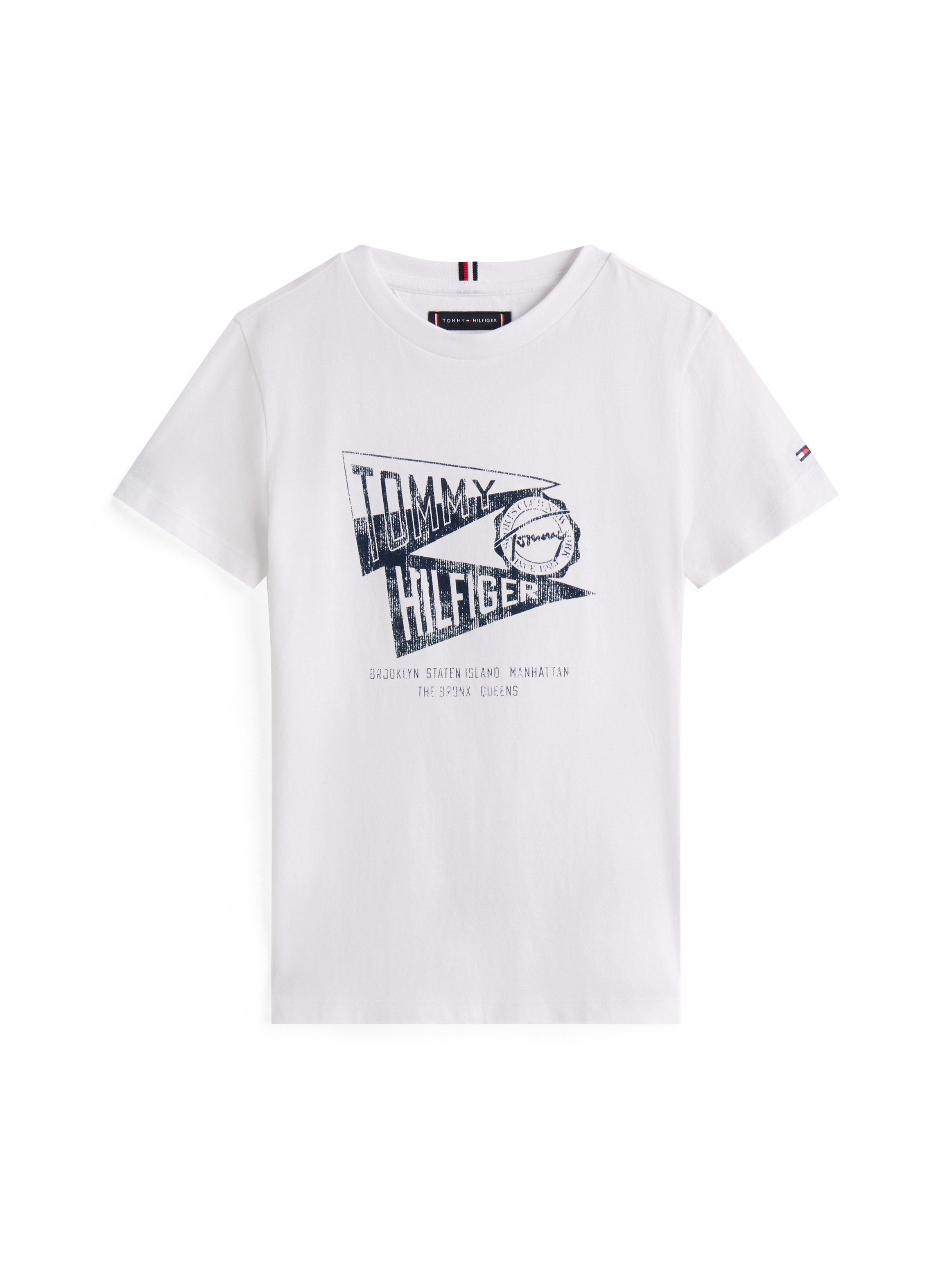 Tommy Hilfiger T-shirt TEXTURED GRAPHIC PRINT TEE SS