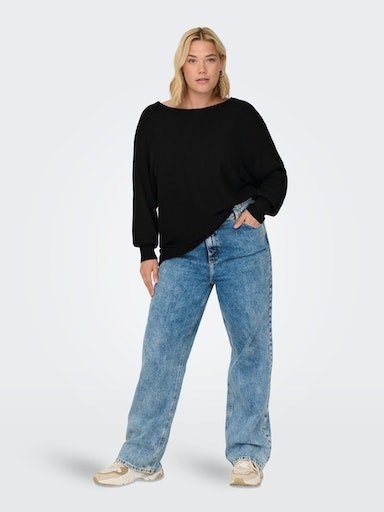 ONLY CARMAKOMA Gebreide trui CARNEW ADALINE LIFE L/S PULLOVER KNT