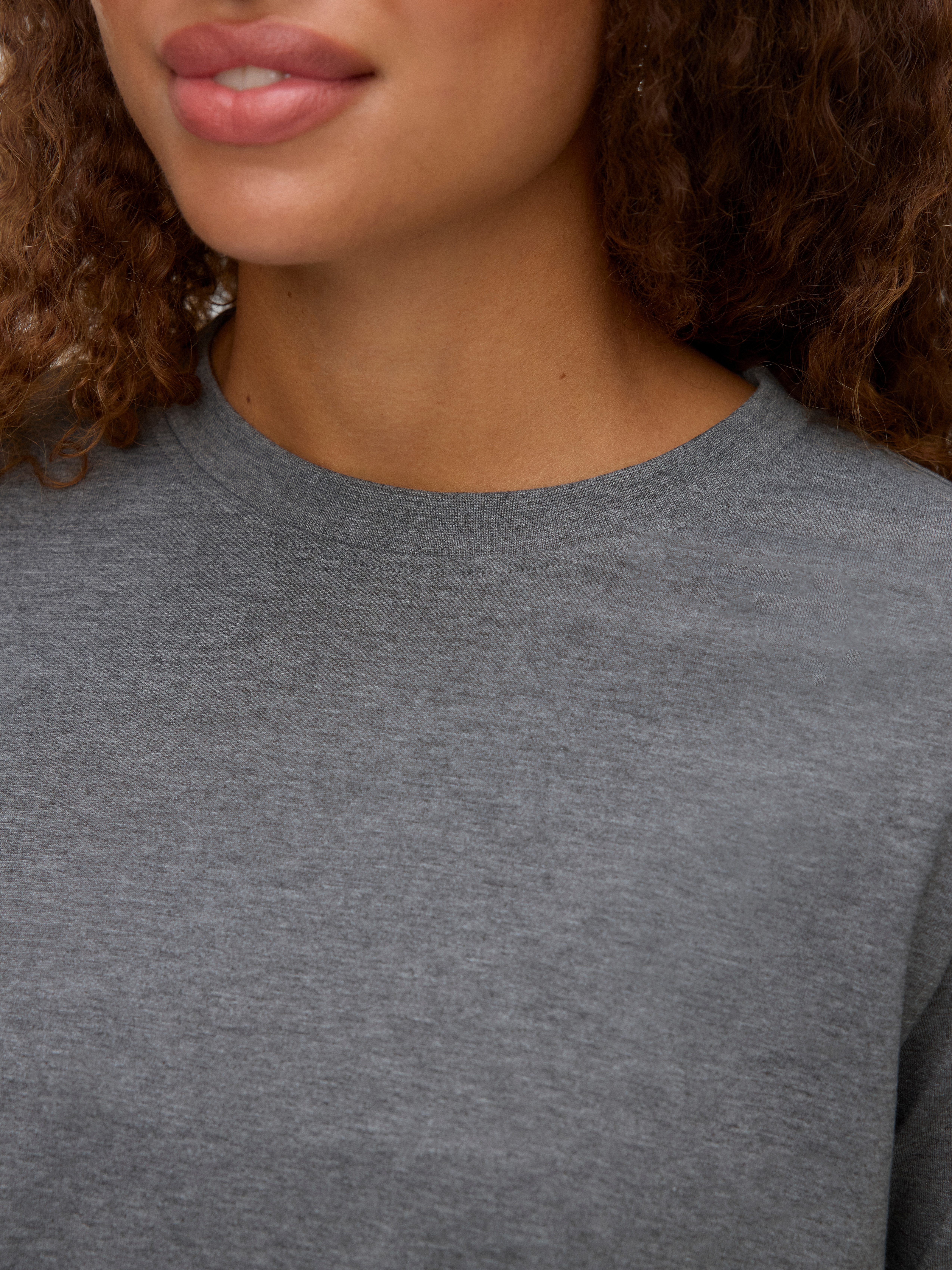 Vero Moda Shirt met lange mouwen VMPAULINA LS T-SHIRT GA JRS NOOS