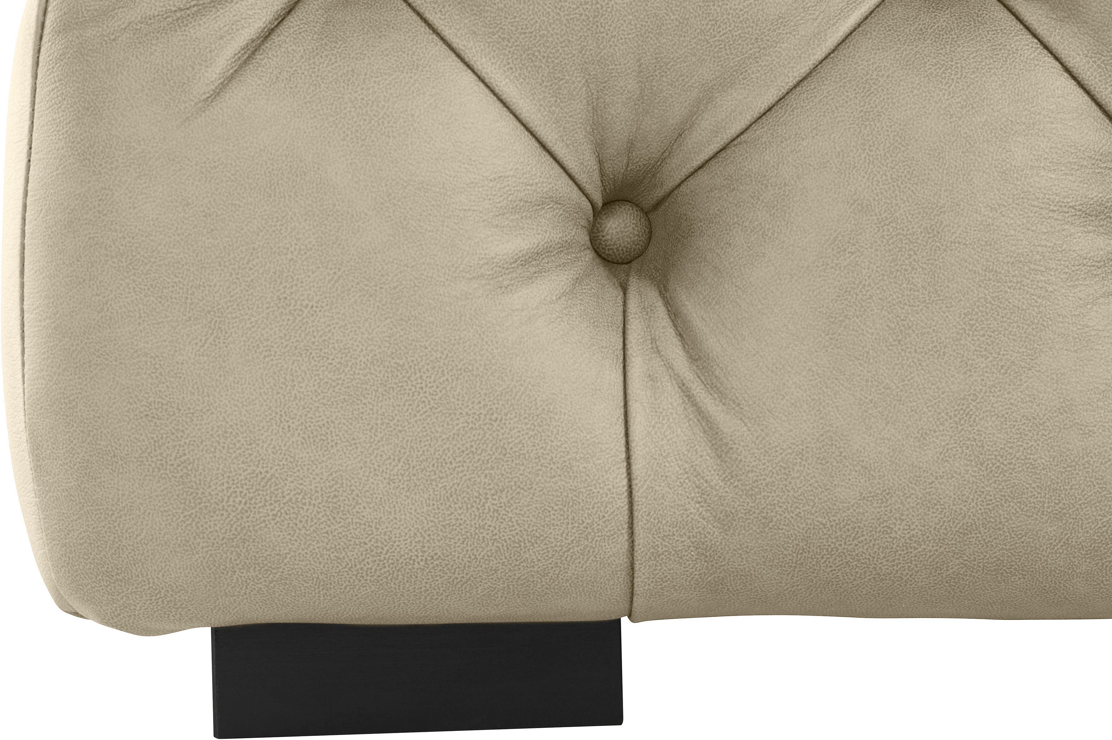 Guido Maria Kretschmer Home&Living Hocker Kalina met klassieke chesterfield-capitonnage