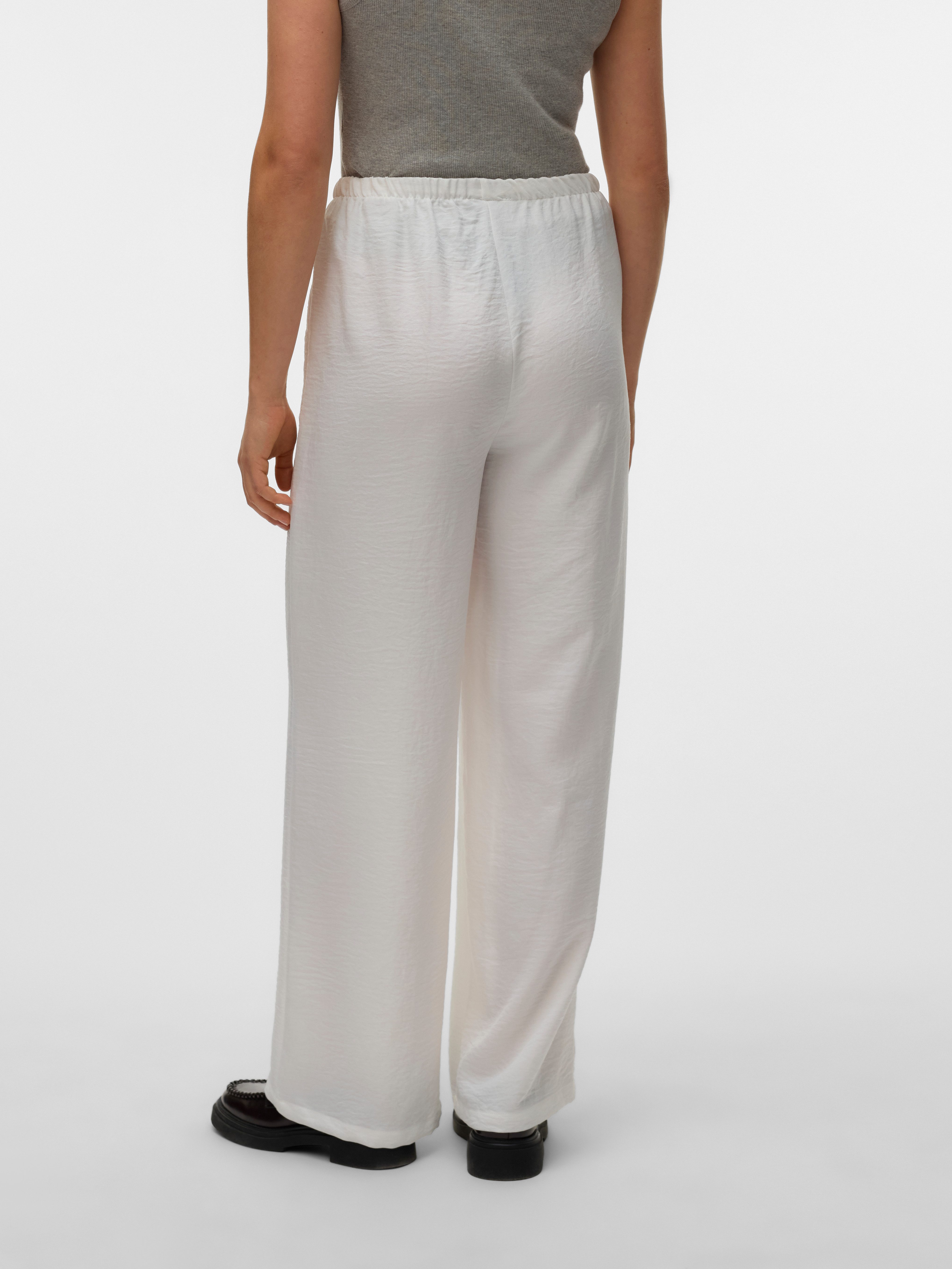 Vero Moda Comfortbroek VMMELANEY HW LOOSE PANT WVN GA NOOS
