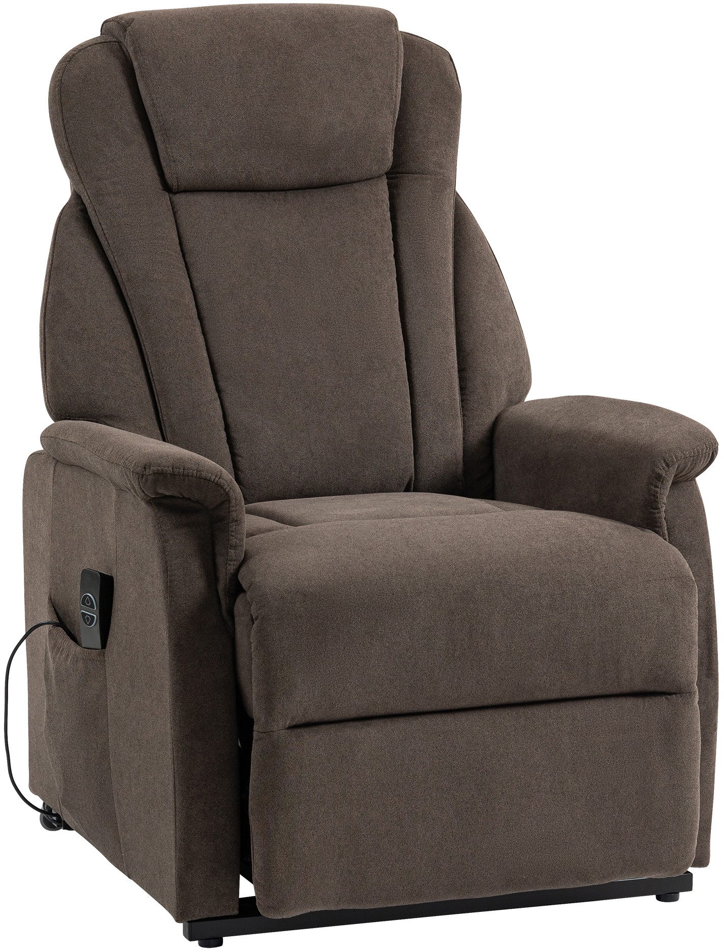Duo Collection Relaxfauteuil Toronto XXL met elektrische opsteun en relaxfunctie tot 150 kg belastbaar, pocketvering, staalgolfondersteuning (set)