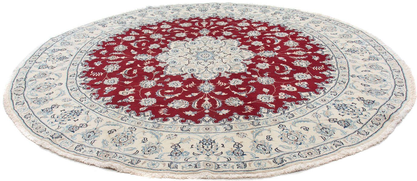 morgenland Wollen kleed Nain medaillon Marrone chiaro 358 x 250 cm Uniek exemplaar met certificaat