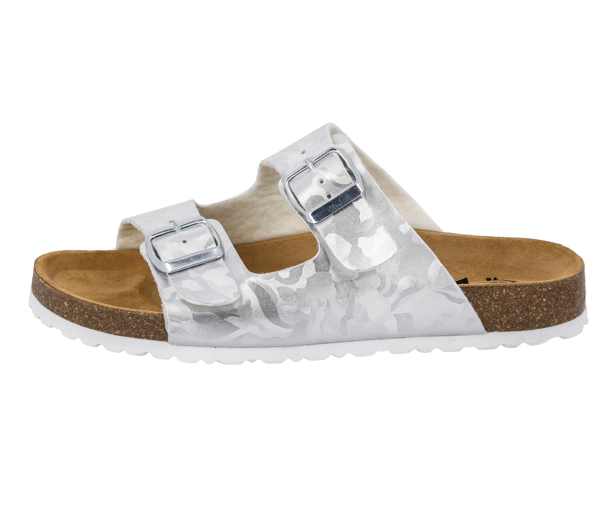 Lico slippers Pantolette Bioline Platino