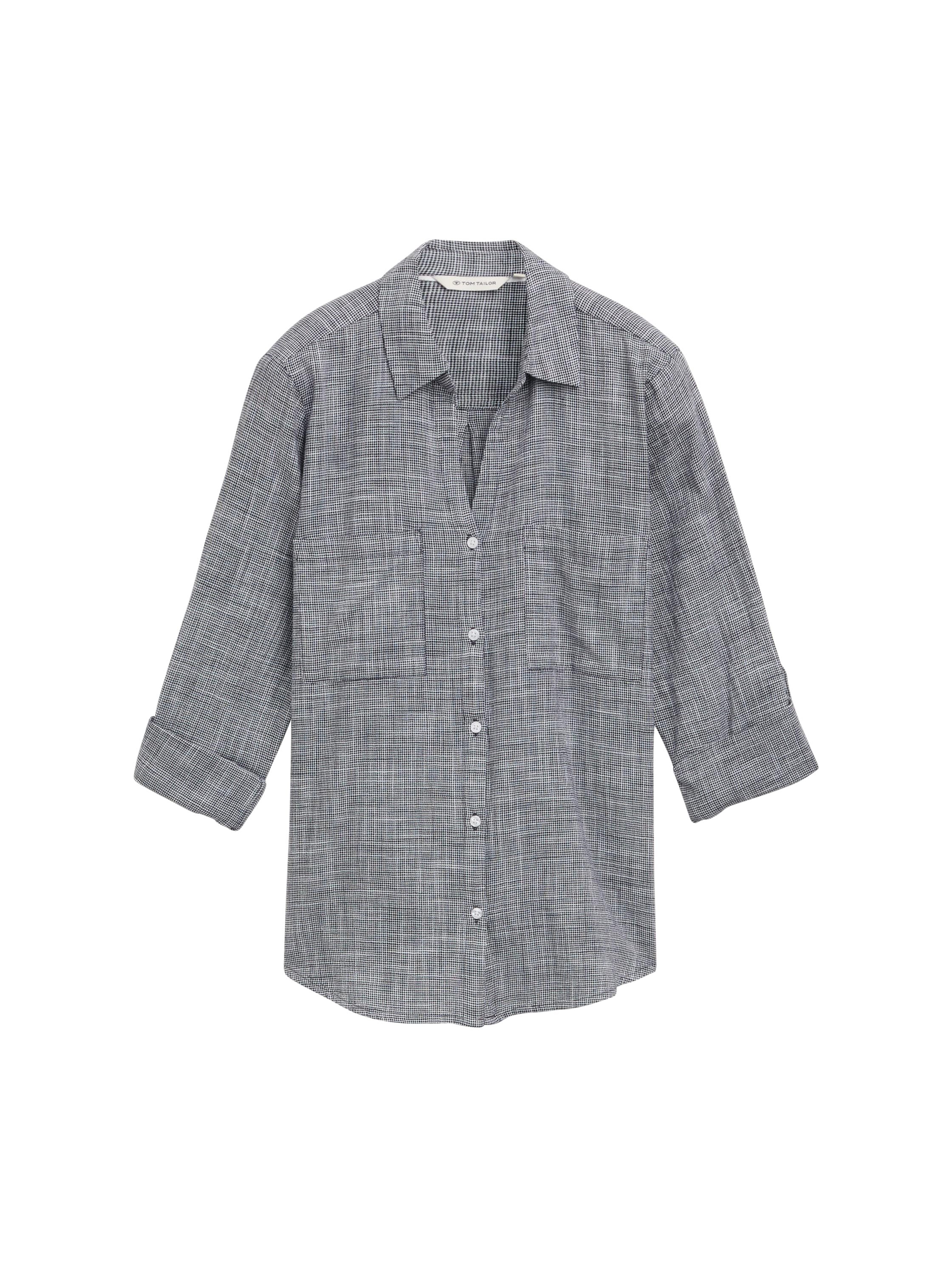 Tom Tailor Blouse met lange mouwen met borstzakken