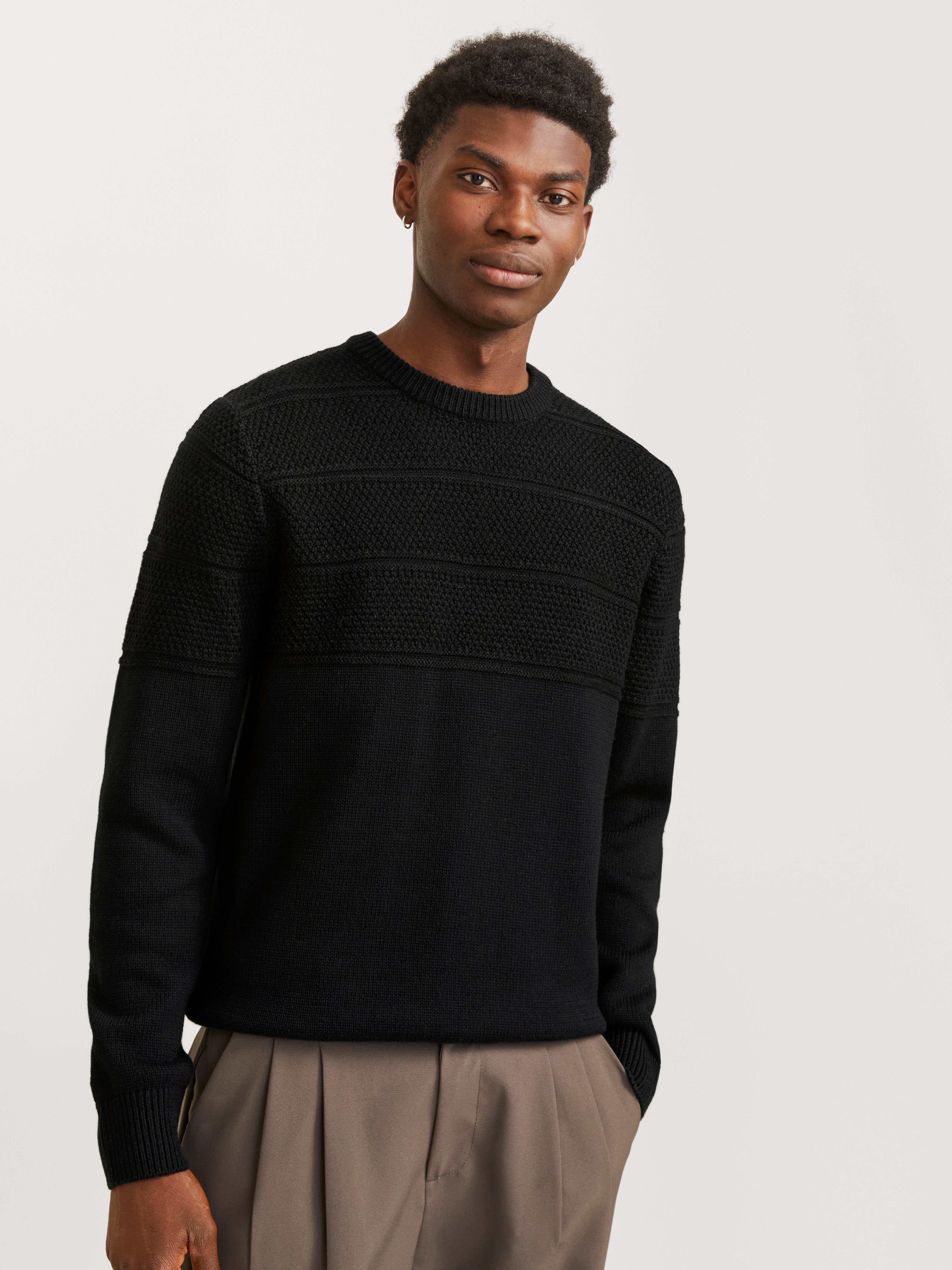 Jack & Jones Trui met ronde hals JJJERRY KNIT CREW NECK AW24