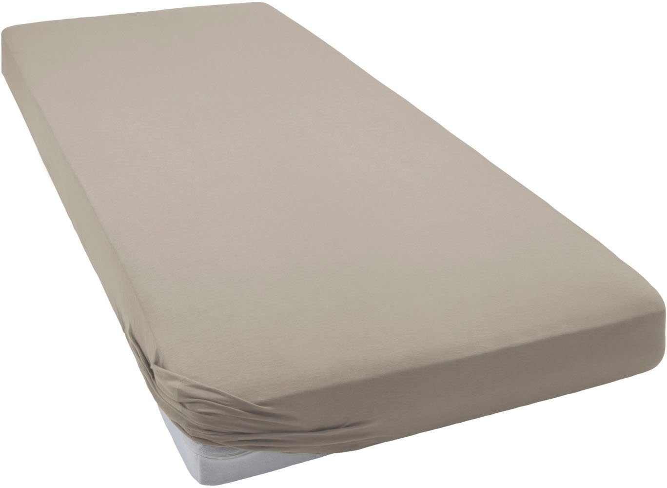 bellana Hoeslaken Bellana badstof zacht en prettig voor de huid (1 stuk) hoeslakens maat 90-100 cm x 190-200 cm wit