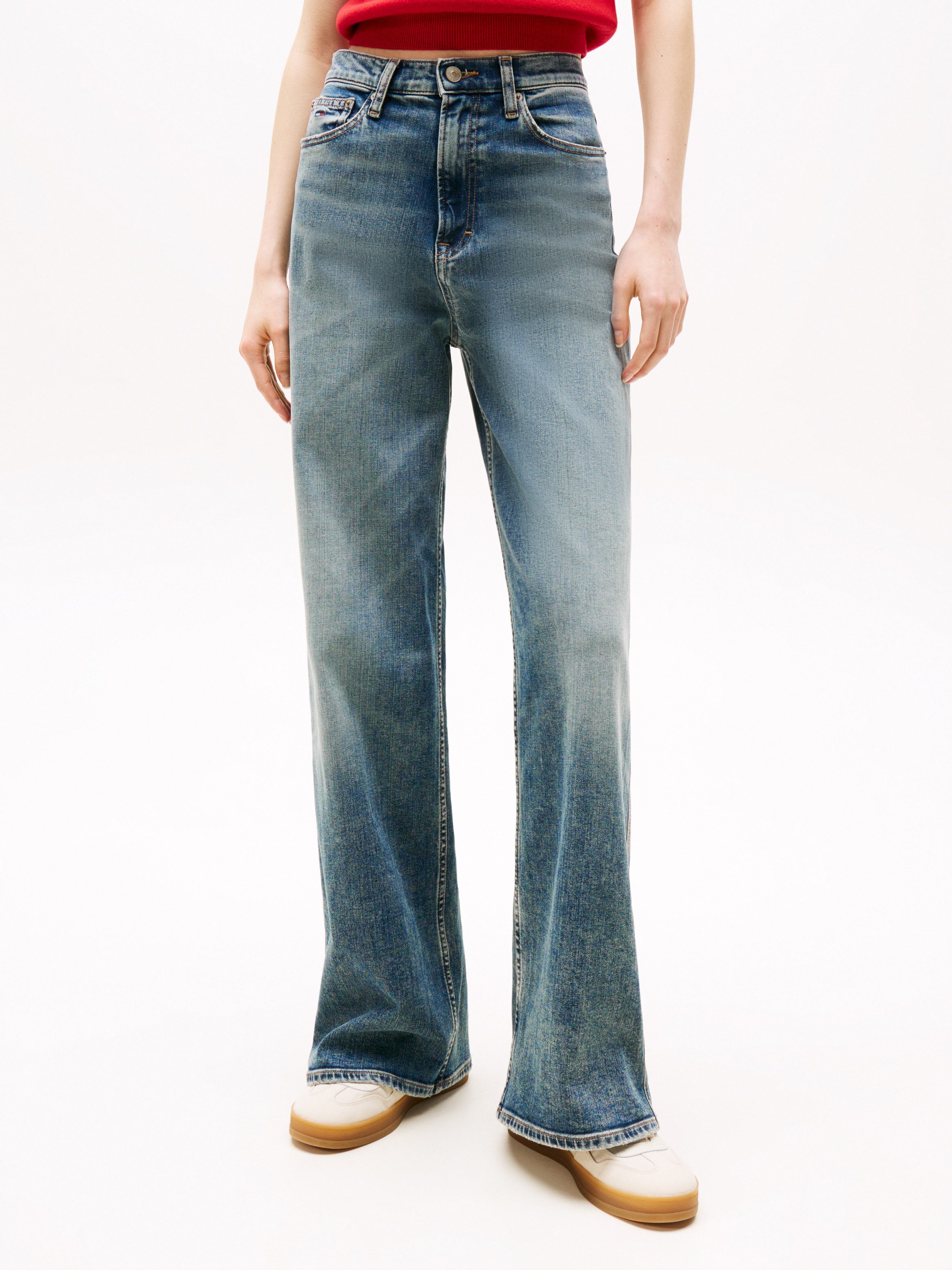 TOMMY JEANS Wijde jeans Claire High Rise