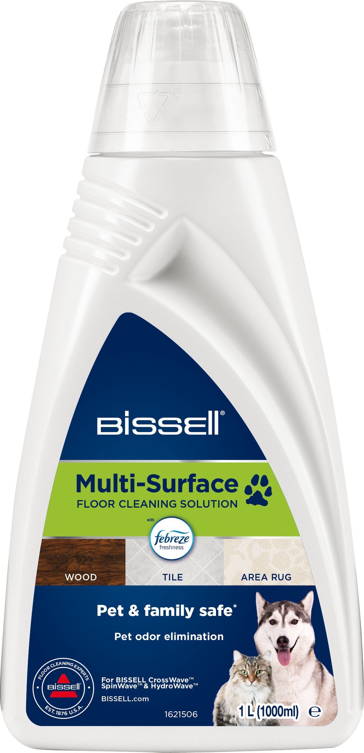 Bissell Vloerreiniger Multi Surface PET 1L Febreze-2550 (1 stuk)