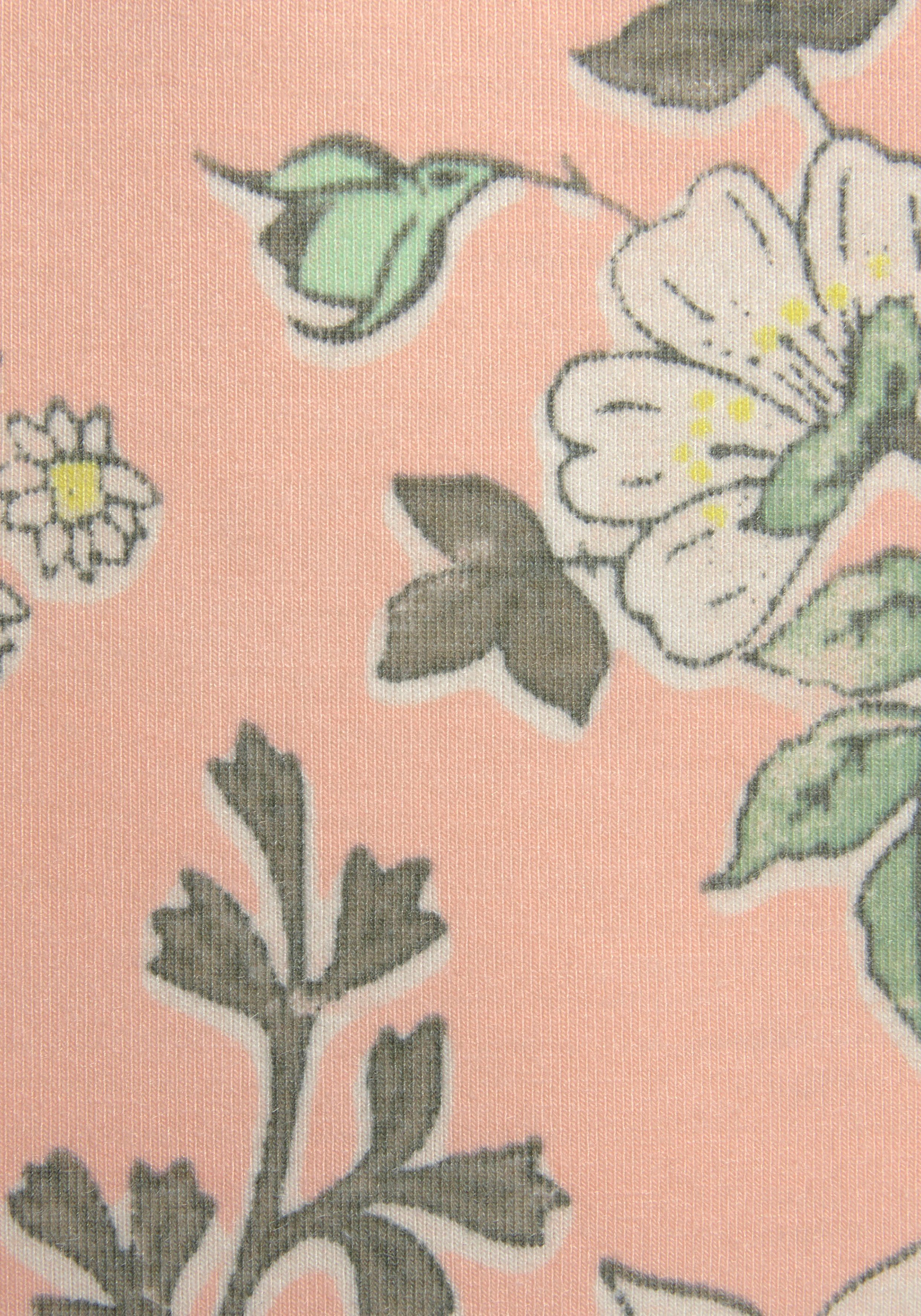 Lascana Negligé in bloemen print all-over