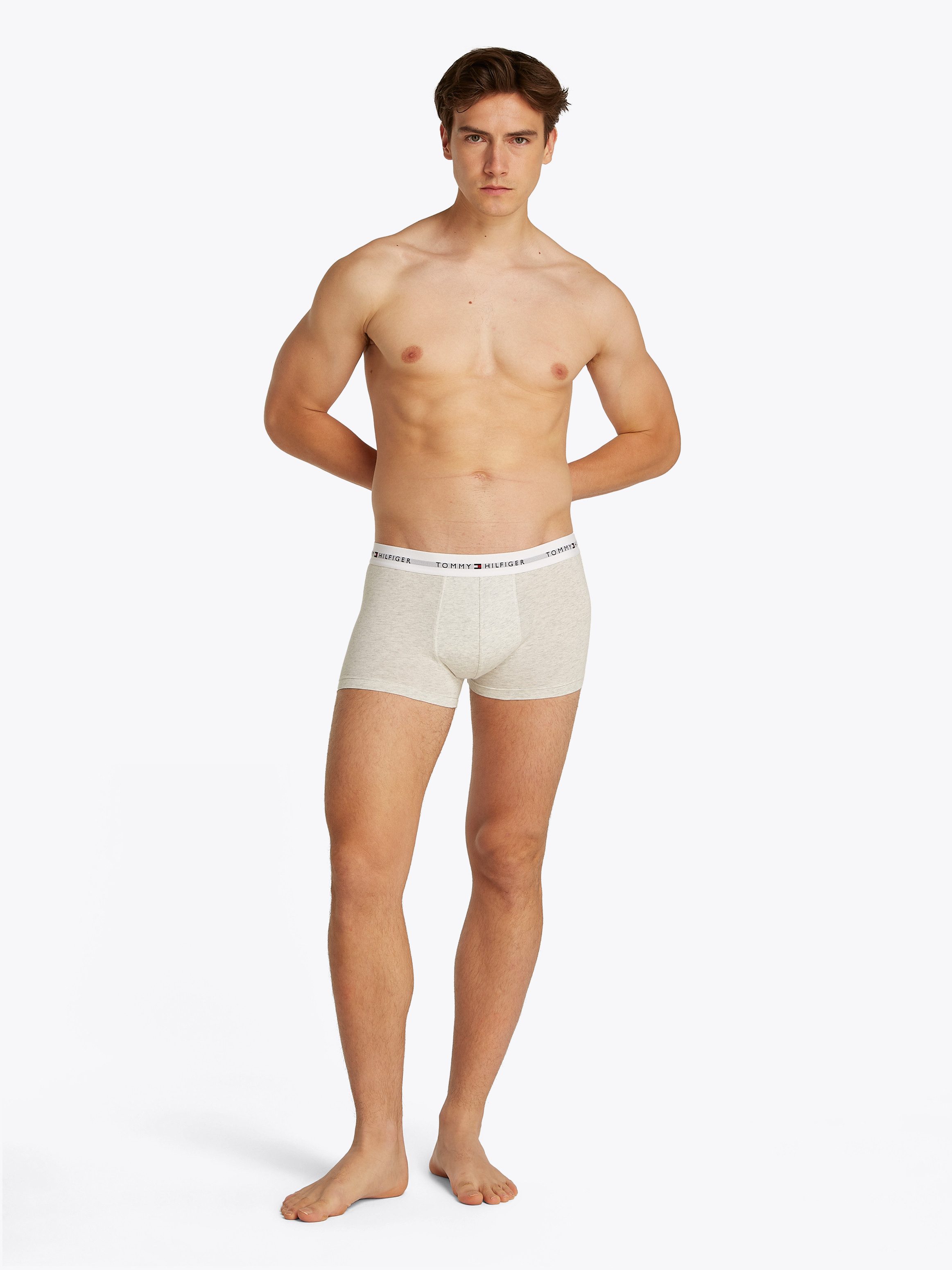 Tommy Hilfiger Underwear Boxershort 3P TRUNK met een logo-opschrift (3 stuks)