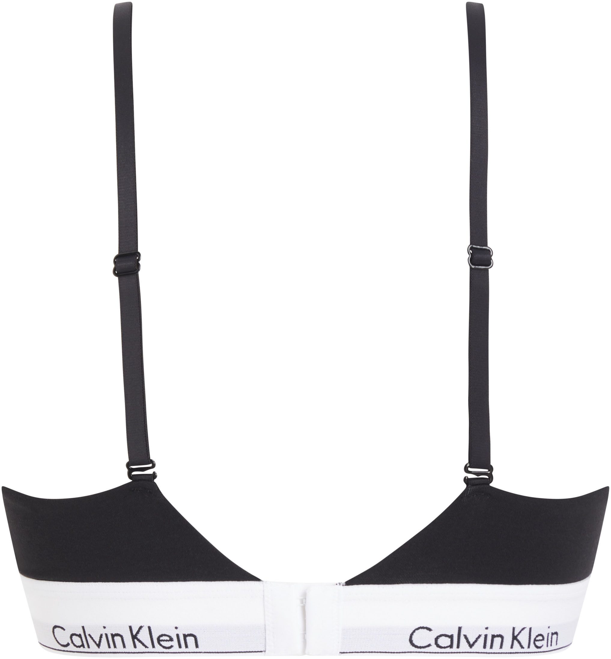 Calvin Klein Triangel-bh LGHT LINED TRIANGLE met ck-logo op de tailleband