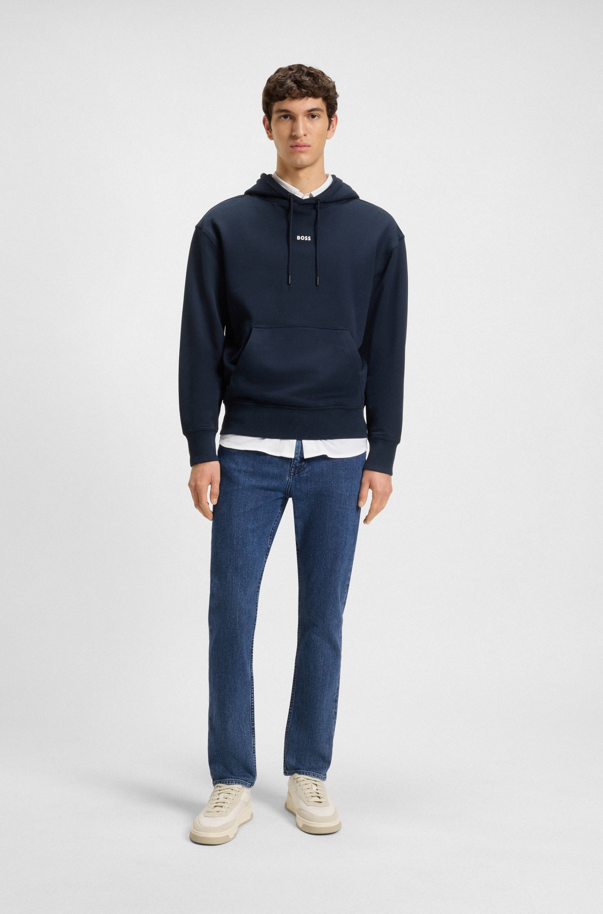 Boss Orange Slim fit jeans Delaware in stijlvolle wassing