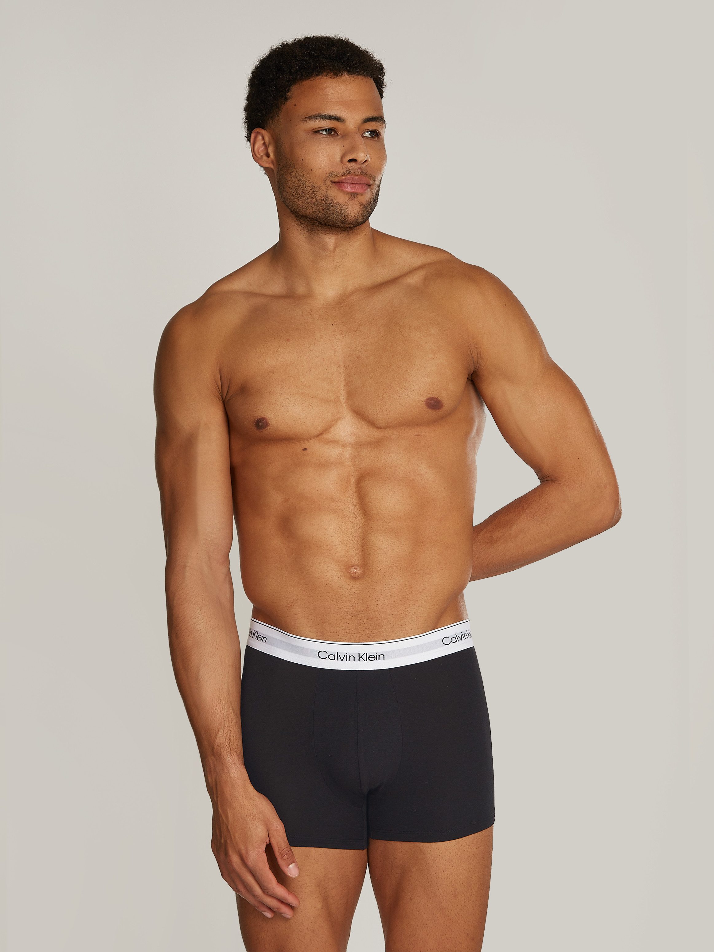 Calvin Klein Trunk 3PK met logo-elastische tailleband (3 stuks) (set 3 stuks)