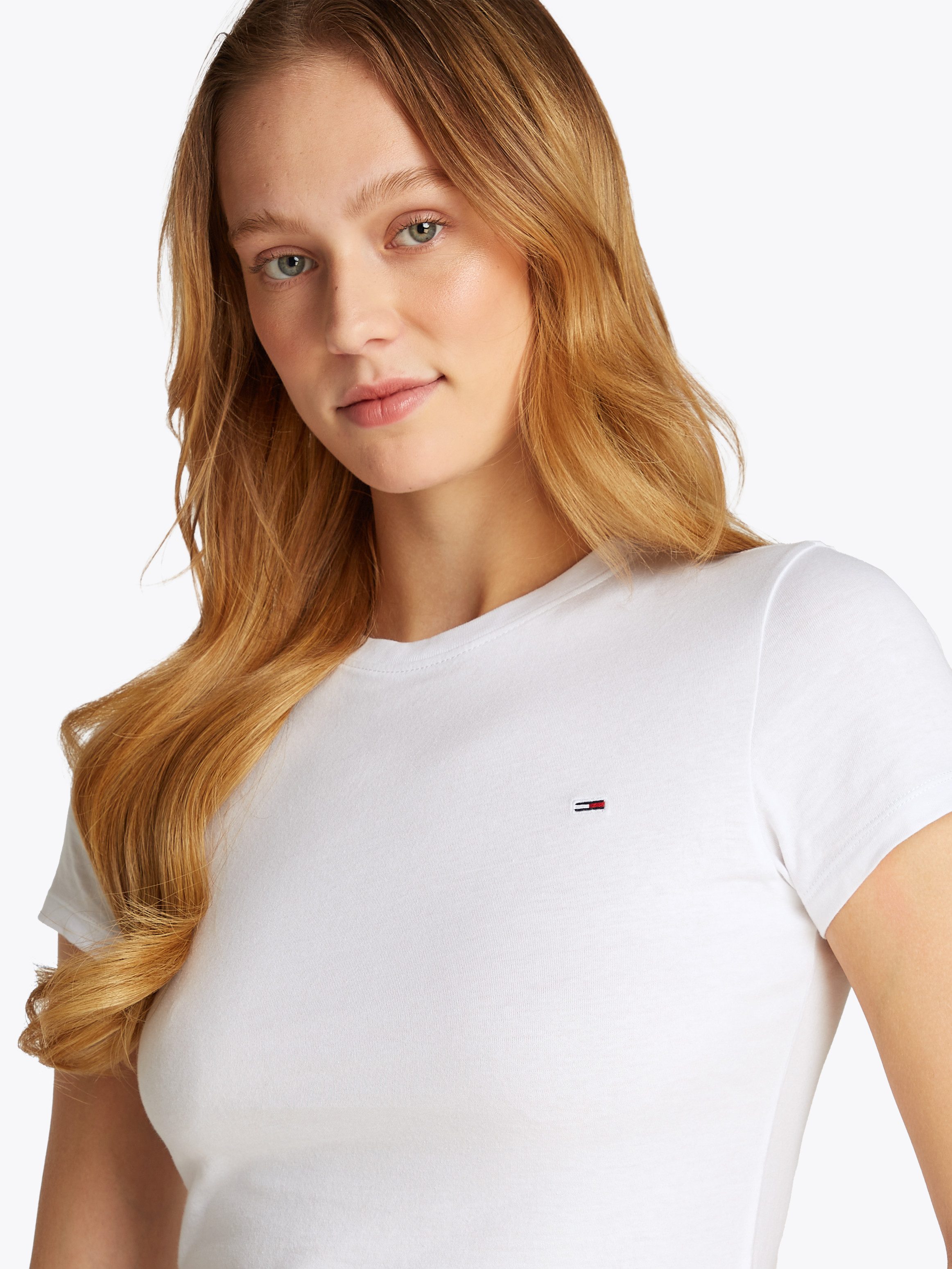 TOMMY JEANS T-shirt TJW SLIM C-NECK TEE