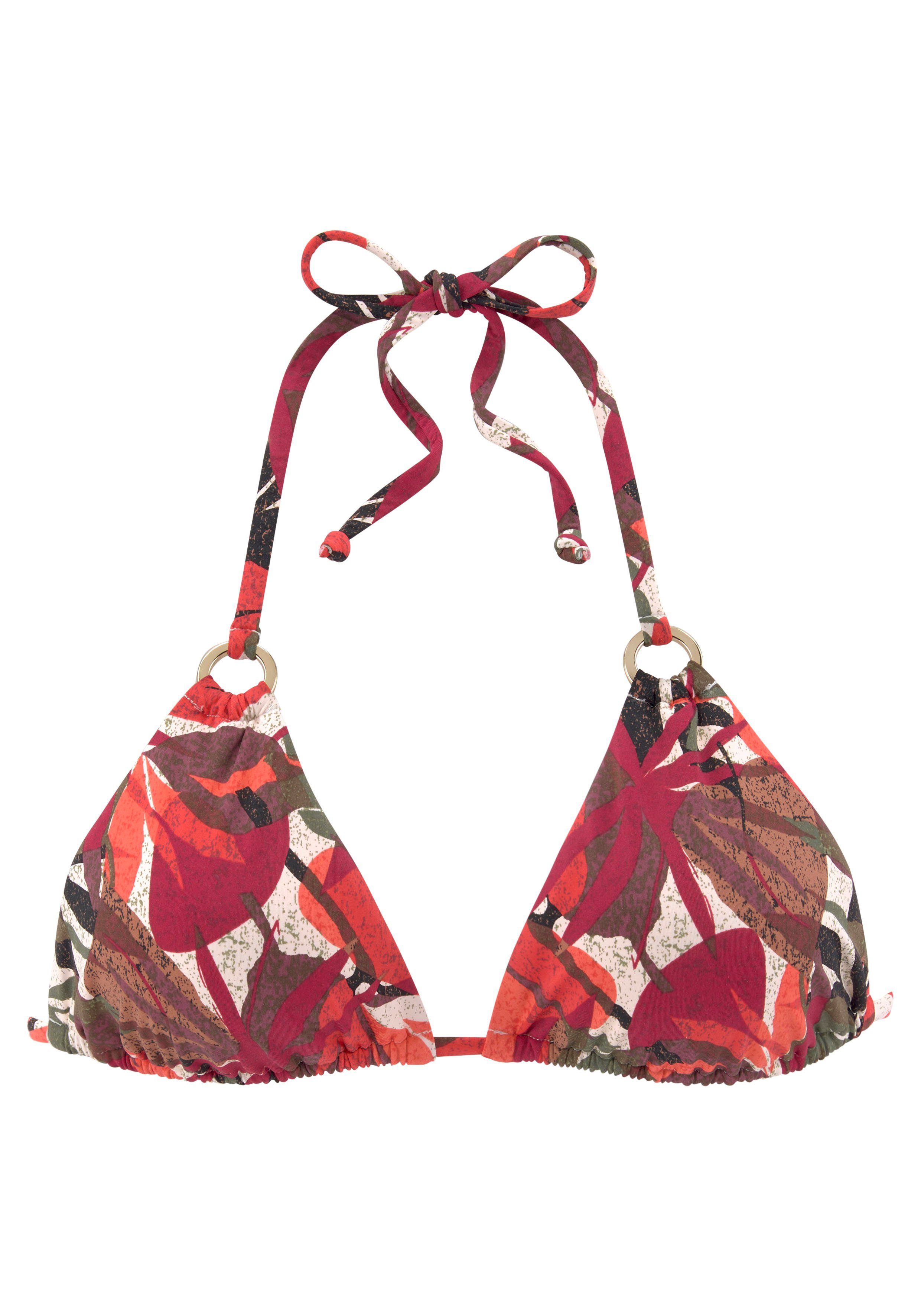 Lascana Triangel-bikinitop AVA in tropisch design