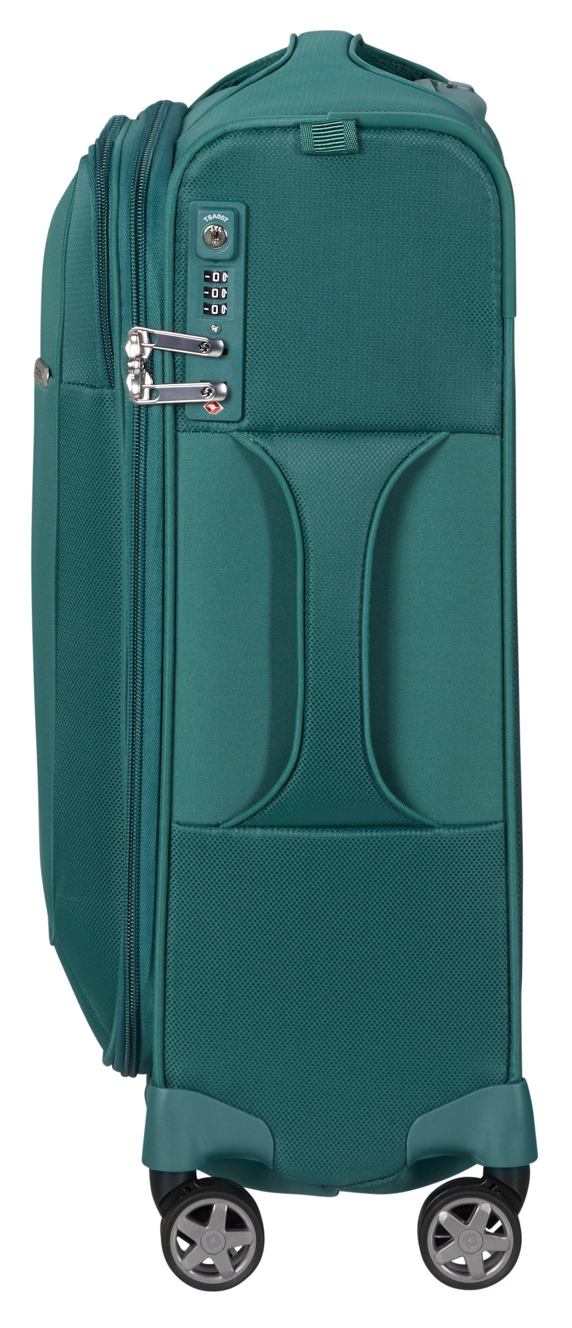 Samsonite Zachte bagage trolley D'LITE Harde koffer reiskoffer TSA-cijferslot in klassiek ontwerp