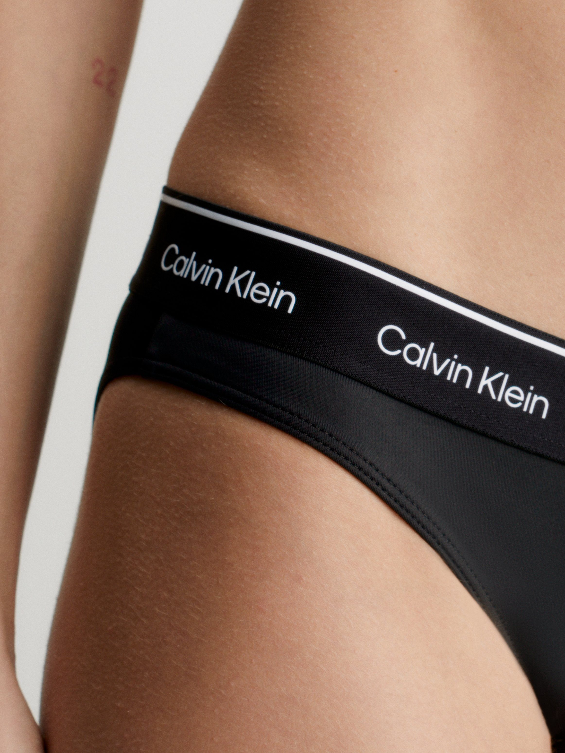 Calvin Klein Swimwear Bikinibroekje Bikini met logoband