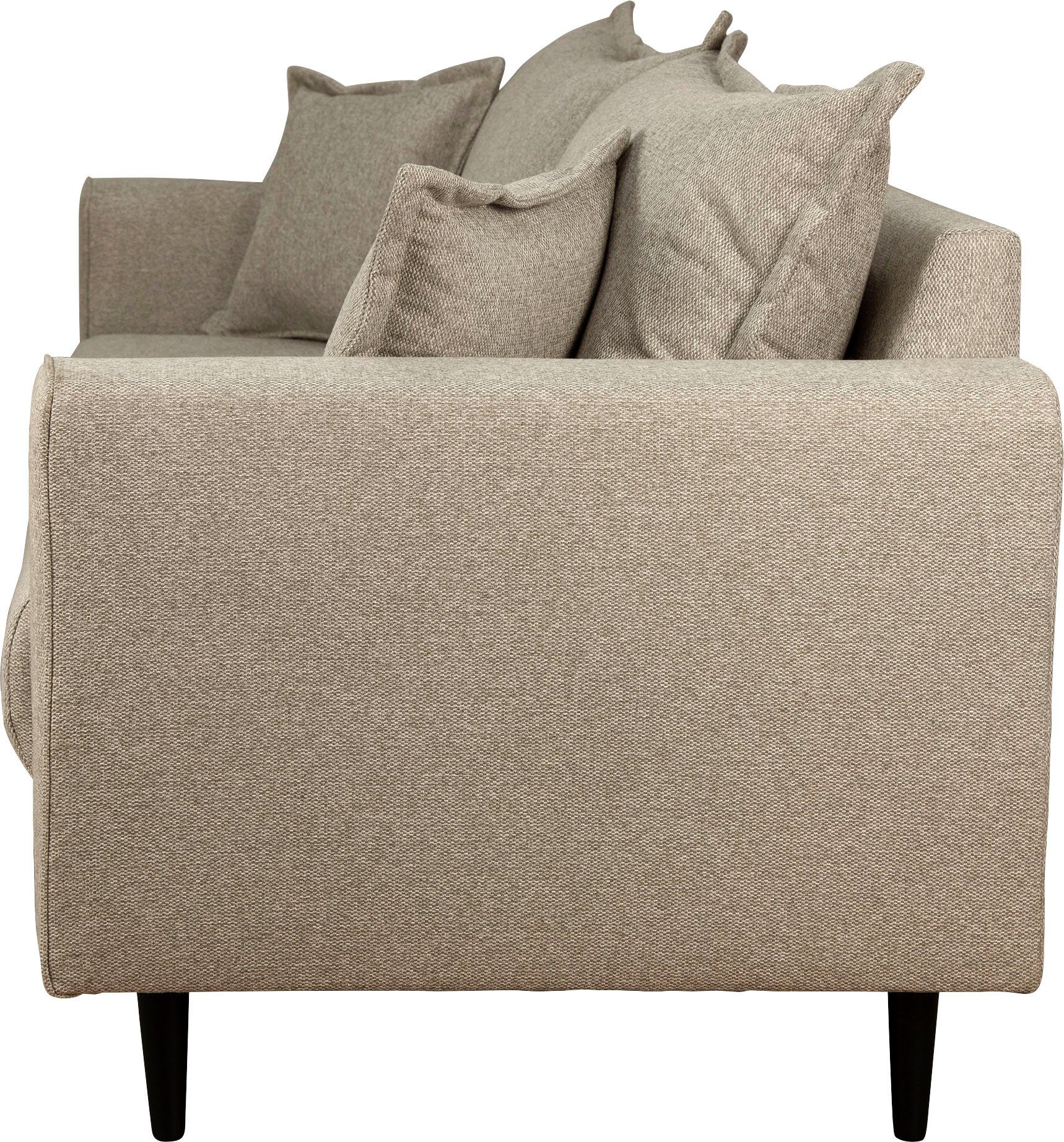 Home affaire 2-zitsbank VEYRAS, hoog zitcomfort, afmetingen B/D/H: 162/84/76 cm