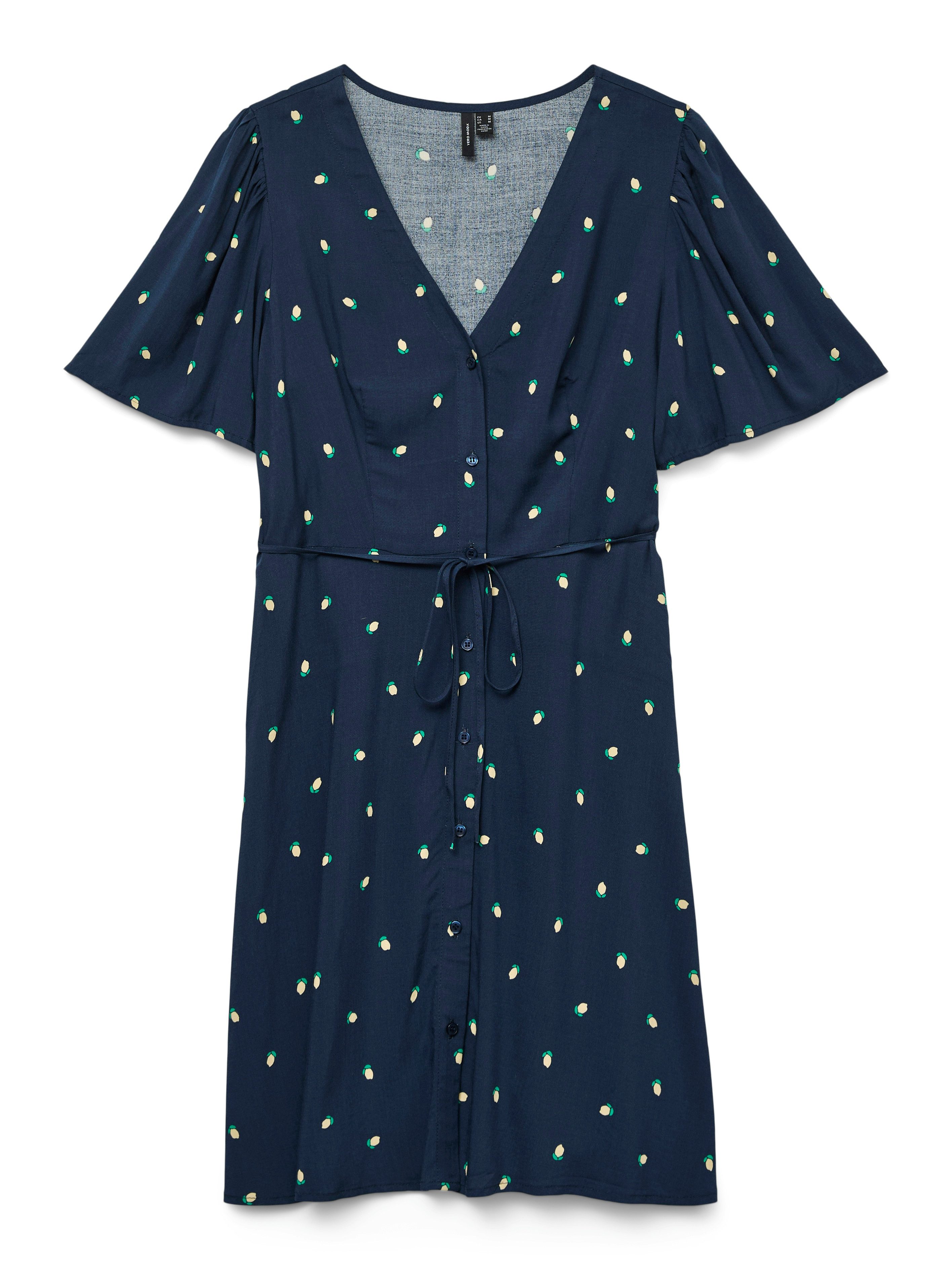 Vero Moda Mini-jurk VMALBA SS SHORT DRESS WVN NOOS