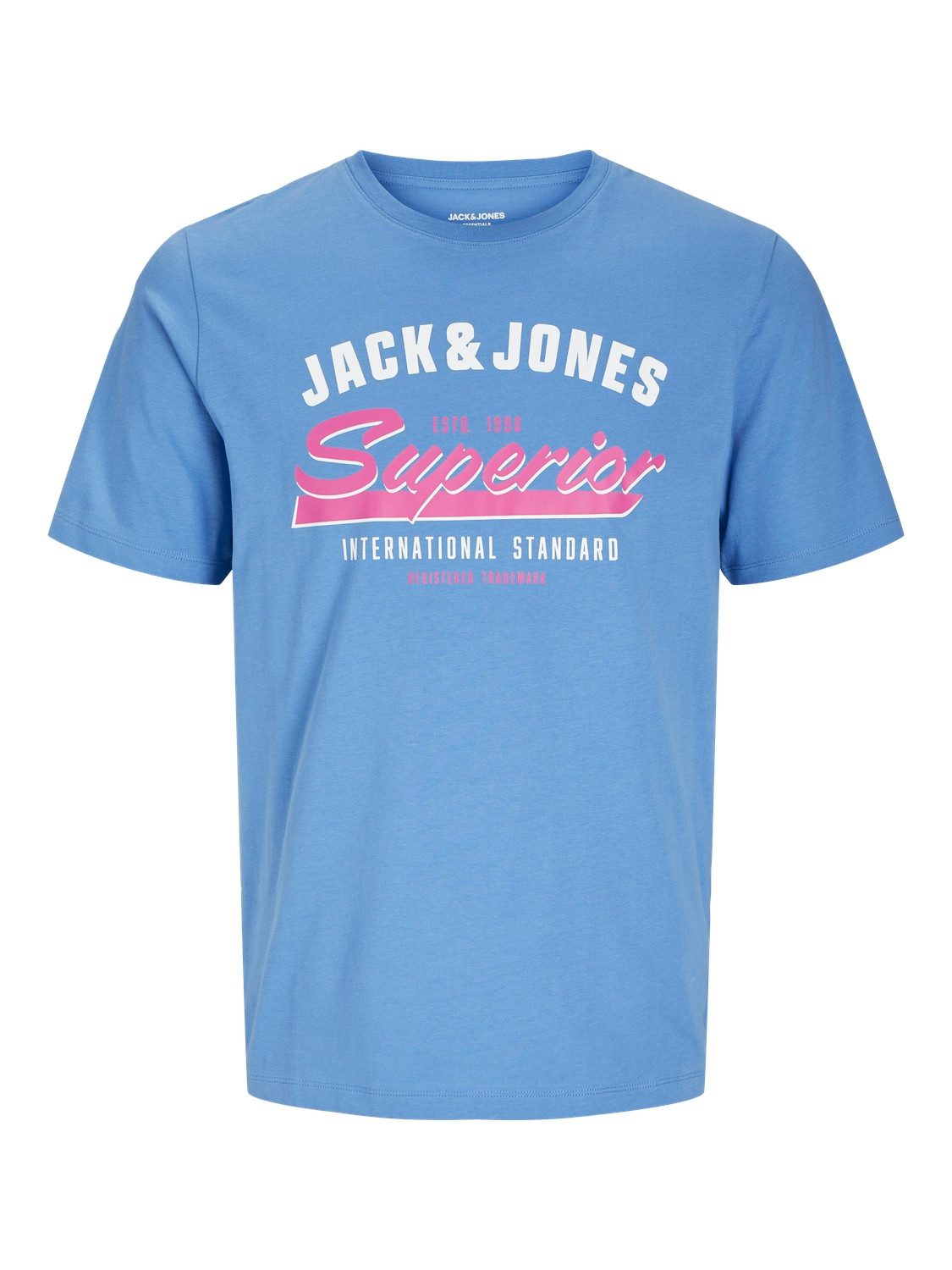 Jack & Jones Shirt met ronde hals JJELOGO TEE SS O-NECK 2 COL SS25 SN