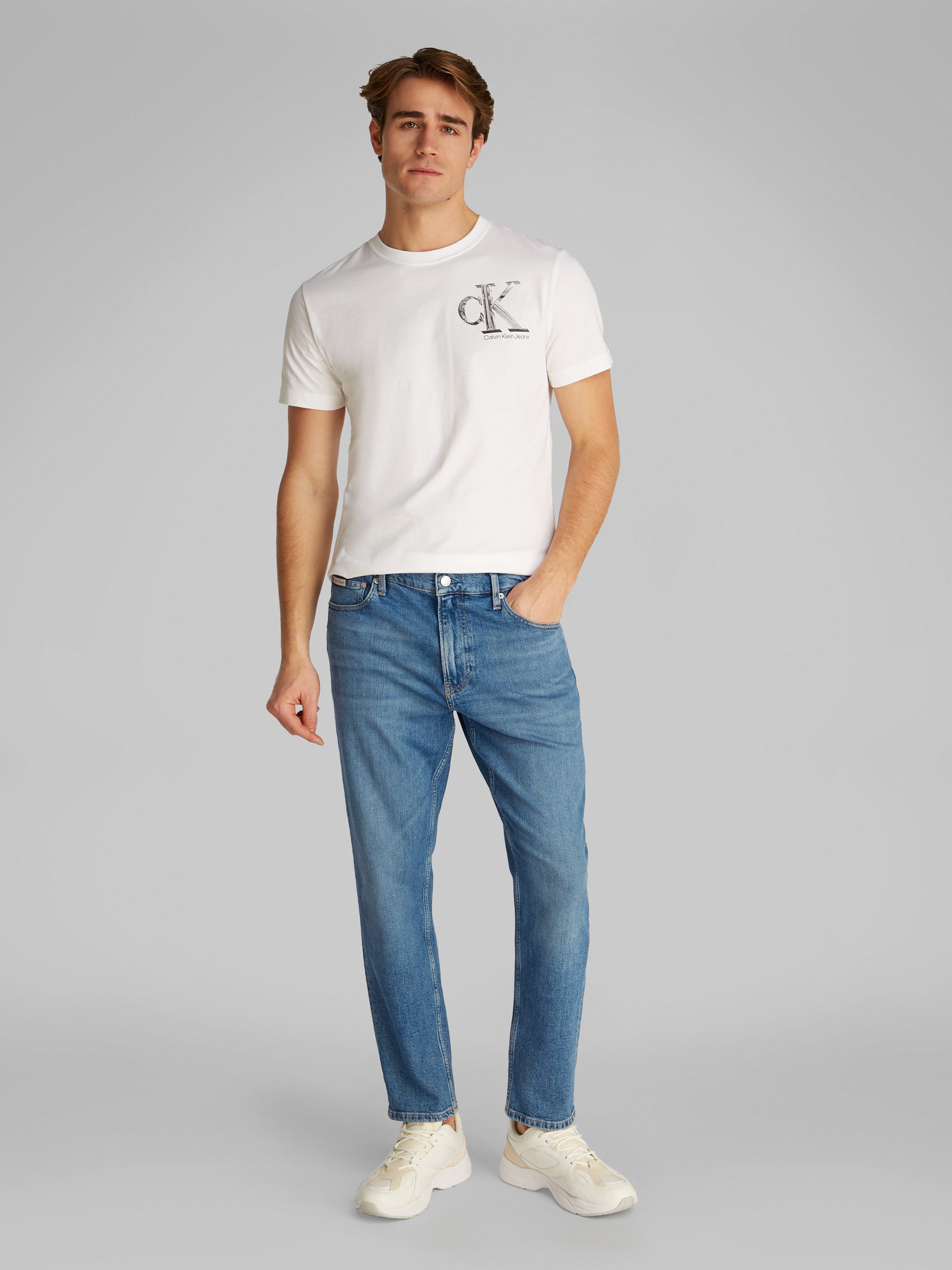 Calvin Klein Tapered jeans DAD JEANS in een retro-look
