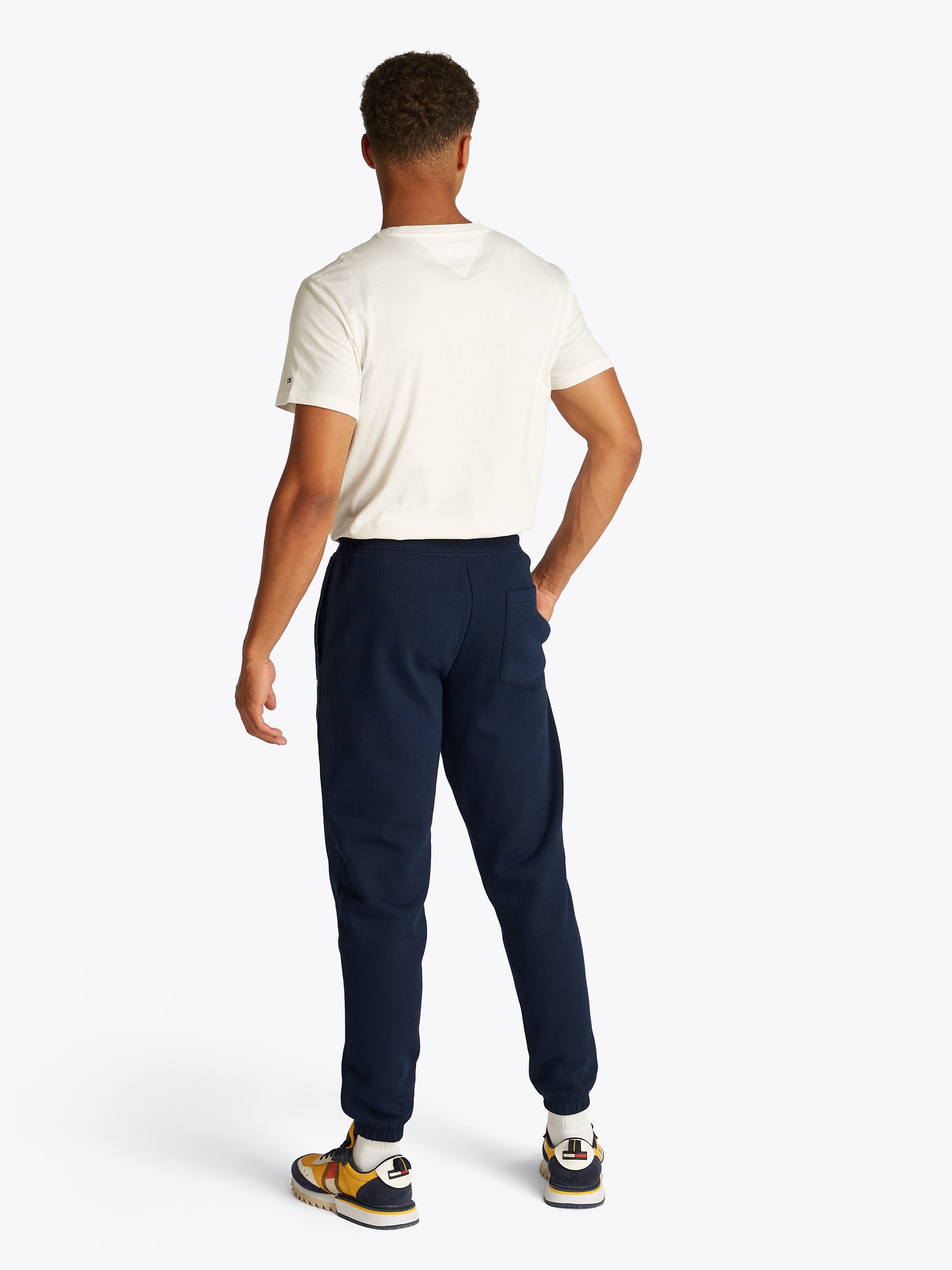 TOMMY JEANS Sweatbroek TJM SLIM S FLAG SWEATPANT