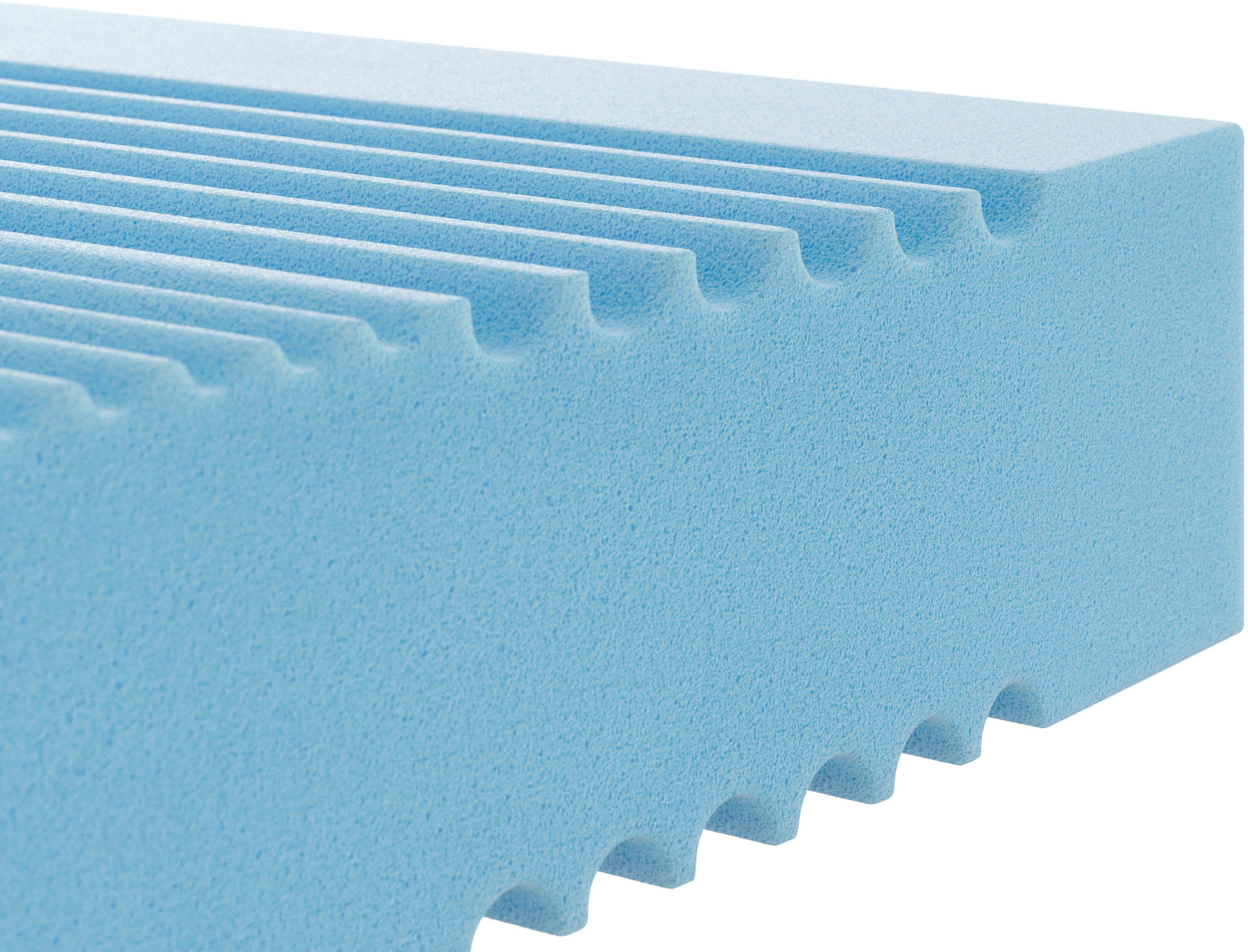 Malie Koudschuimmatras 7 zones matras XXL 90x200 cm, 140x200 cm & andere afmetingen hoogte 20 cm