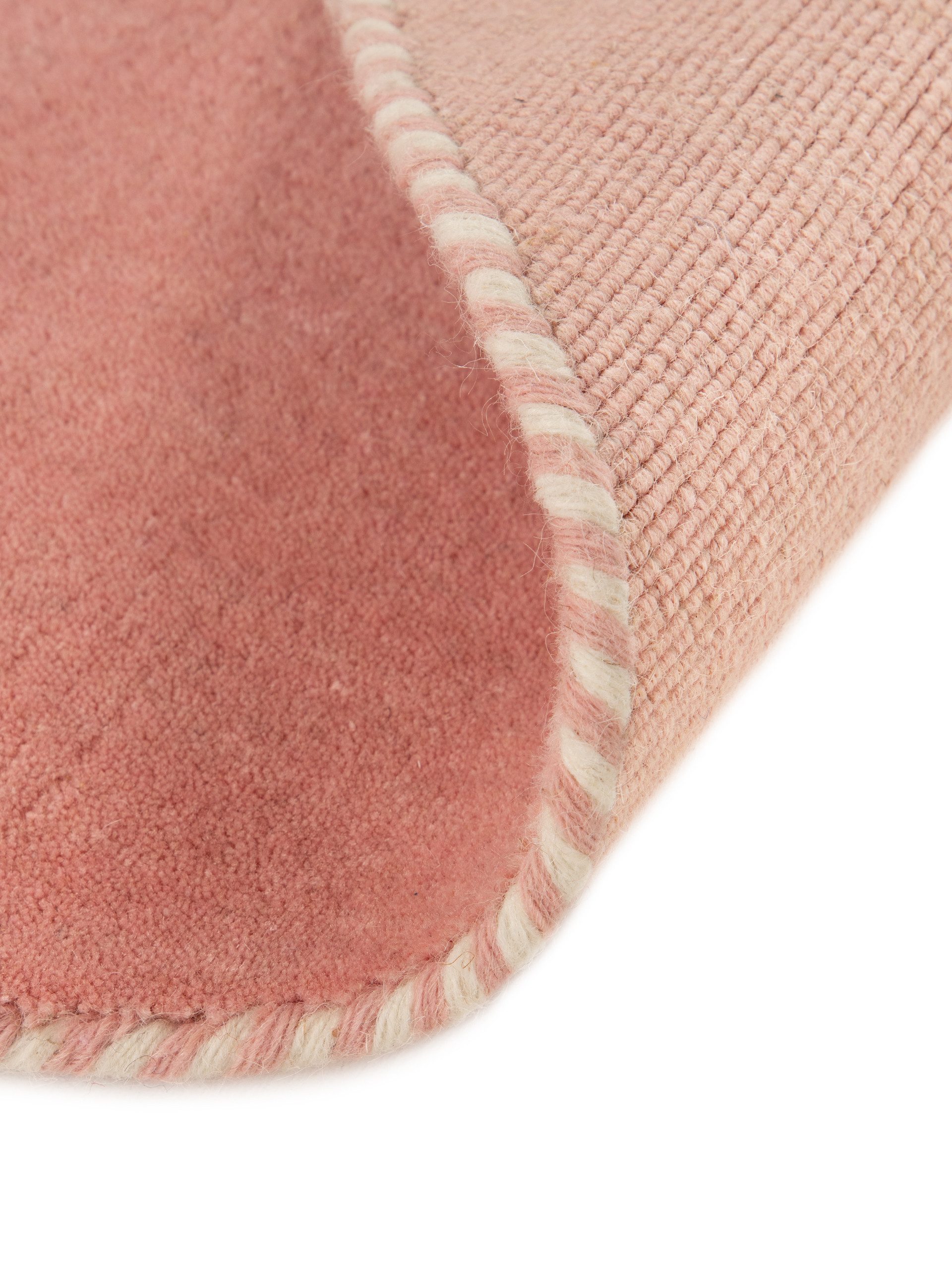 carpetfine Wollen kleed Gabbeh Lola Uni met natuurlijk plantaardig materiaal handgeweven, ook als loper
