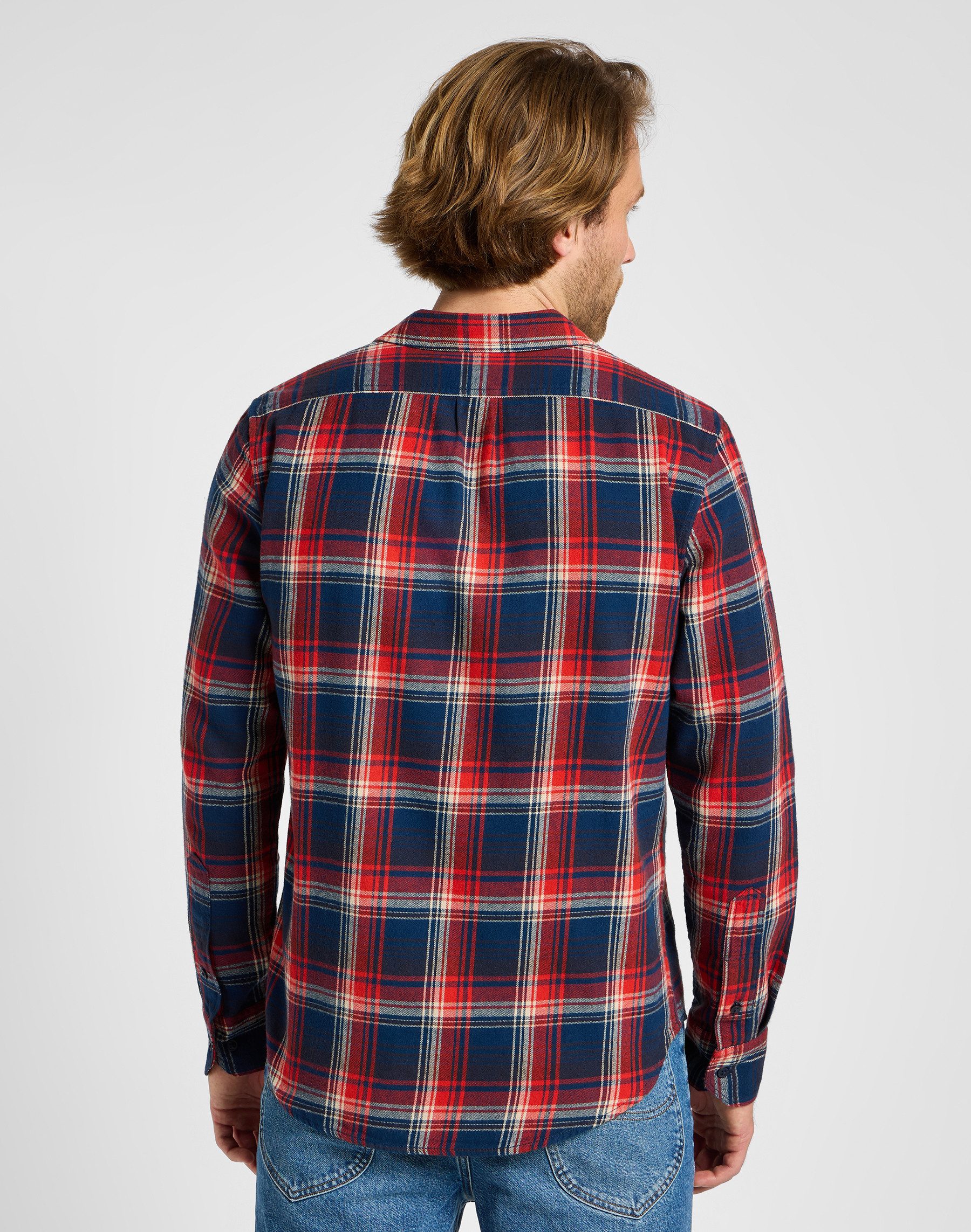 Lee® Overhemd met lange mouwen LEESURE SHIRT met geruit patroon