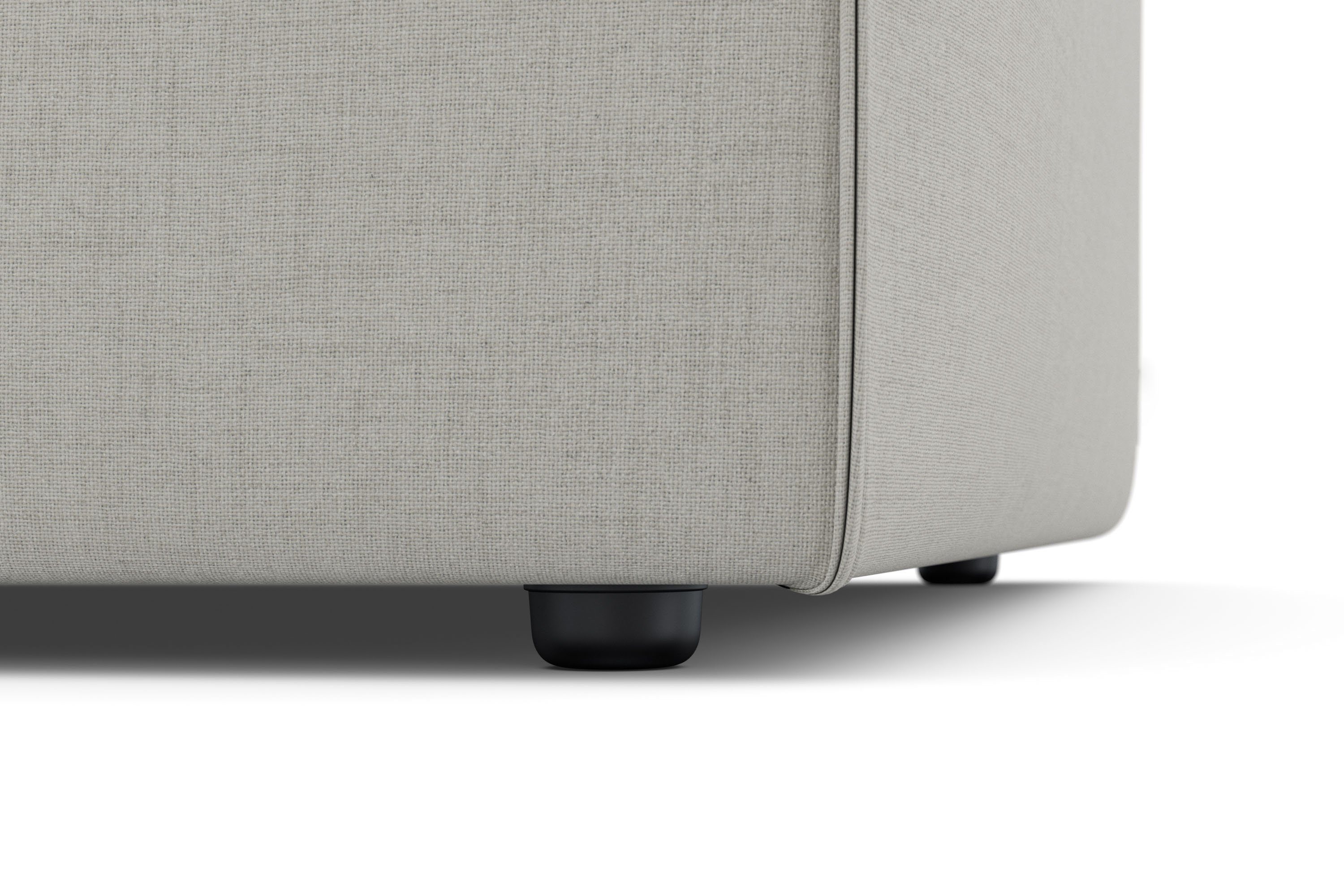 RAUM.ID Bank-hoekelement Merid, sofa-element, afmetingen B/D/H: 97/97/46 cm als module of apart te gebruiken, voor individuele samenstelling