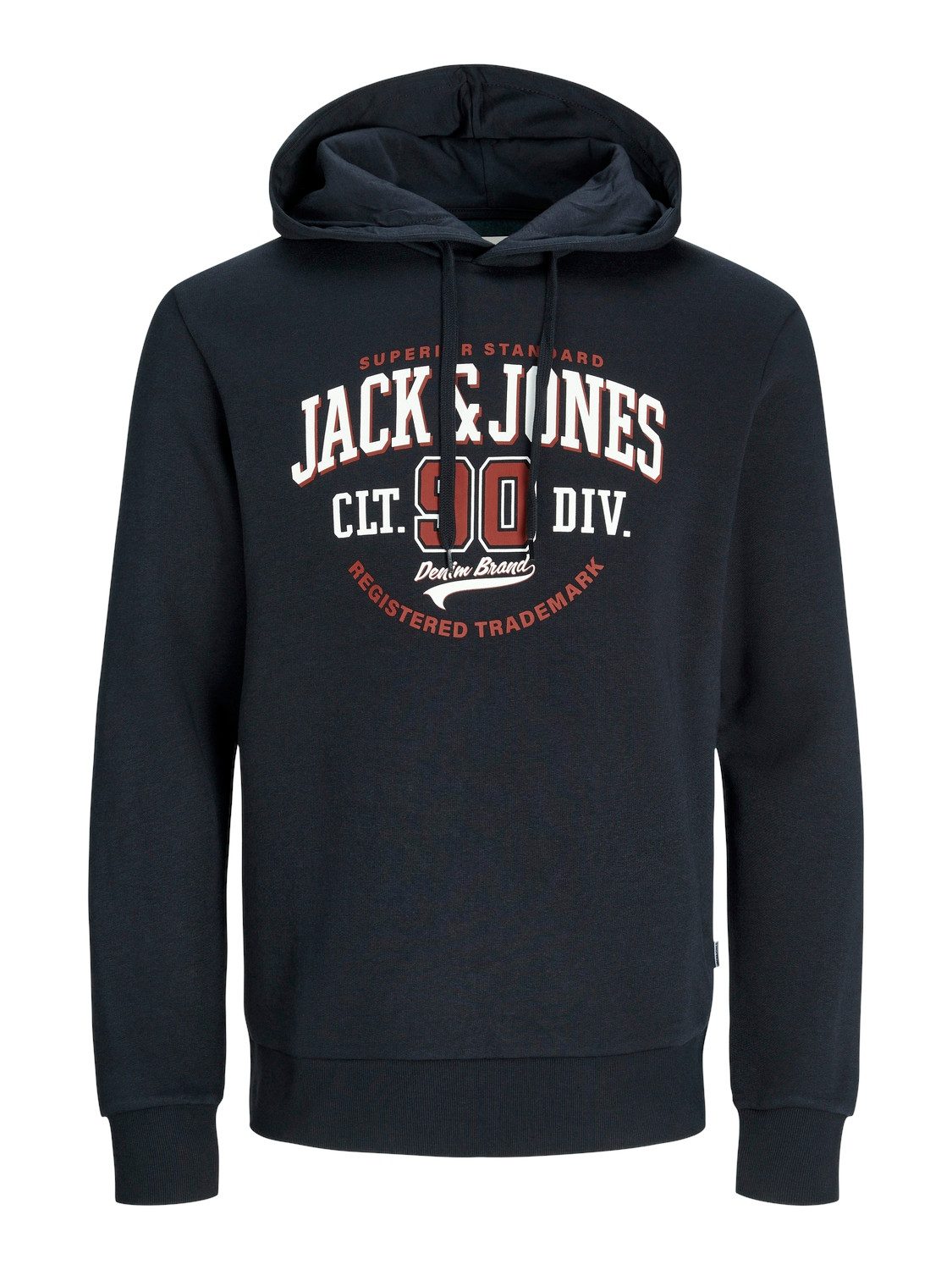 Jack & Jones Hoodie JJELOGO SWEAT HOOD 2 COL 24 25 2PK MP (set 2-delig)