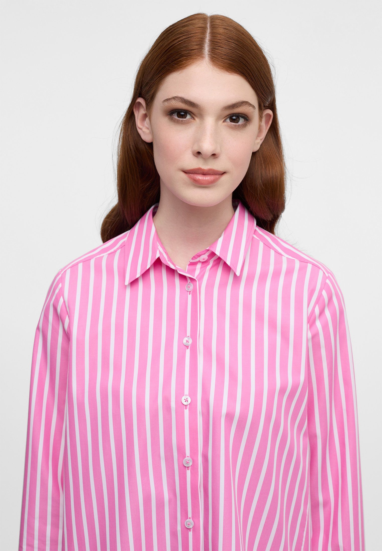 Eterna Overhemdblouse Loose fit