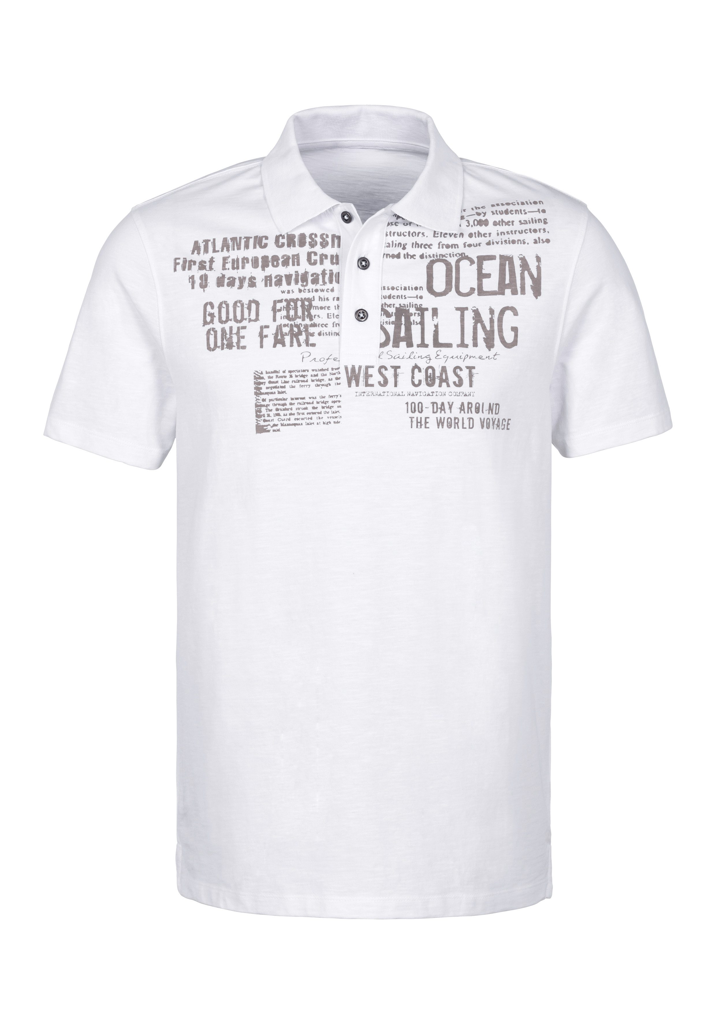 John Devin Poloshirt Met print